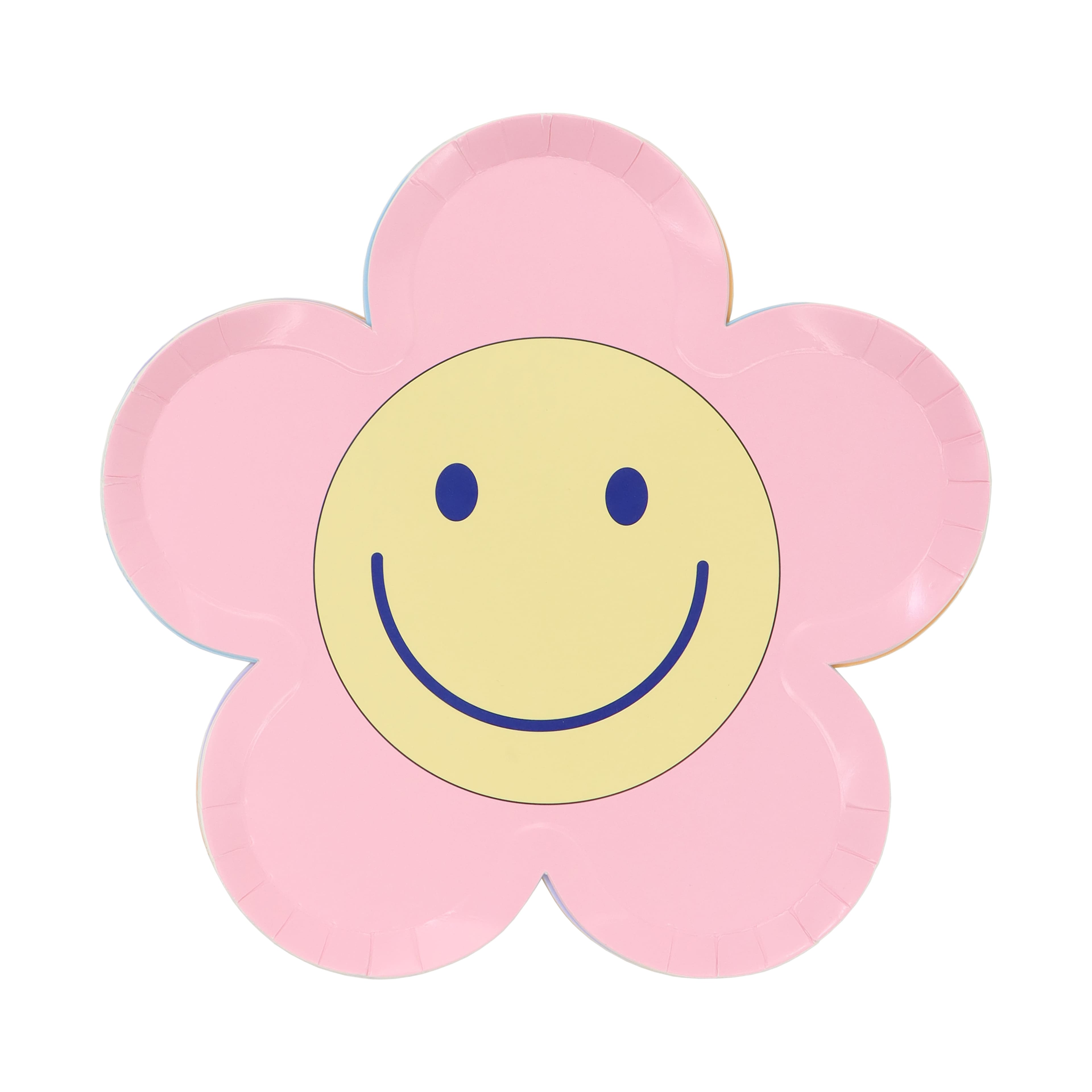7&#x22; Smiling Flower Dinner Plates, 8ct. by Celebrate It&#x2122;