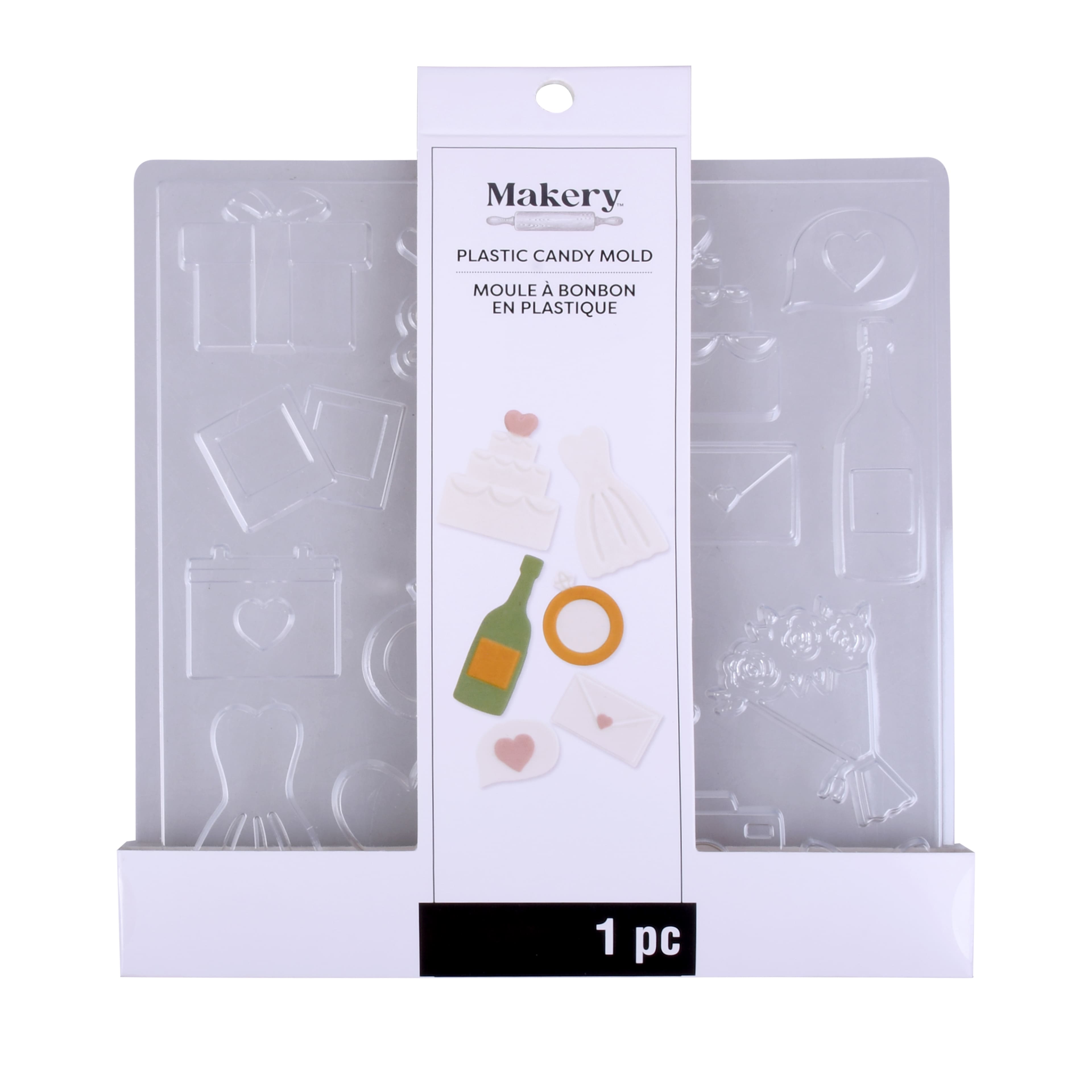 Wedding Plastic Candy Mold by Makery&#x2122;