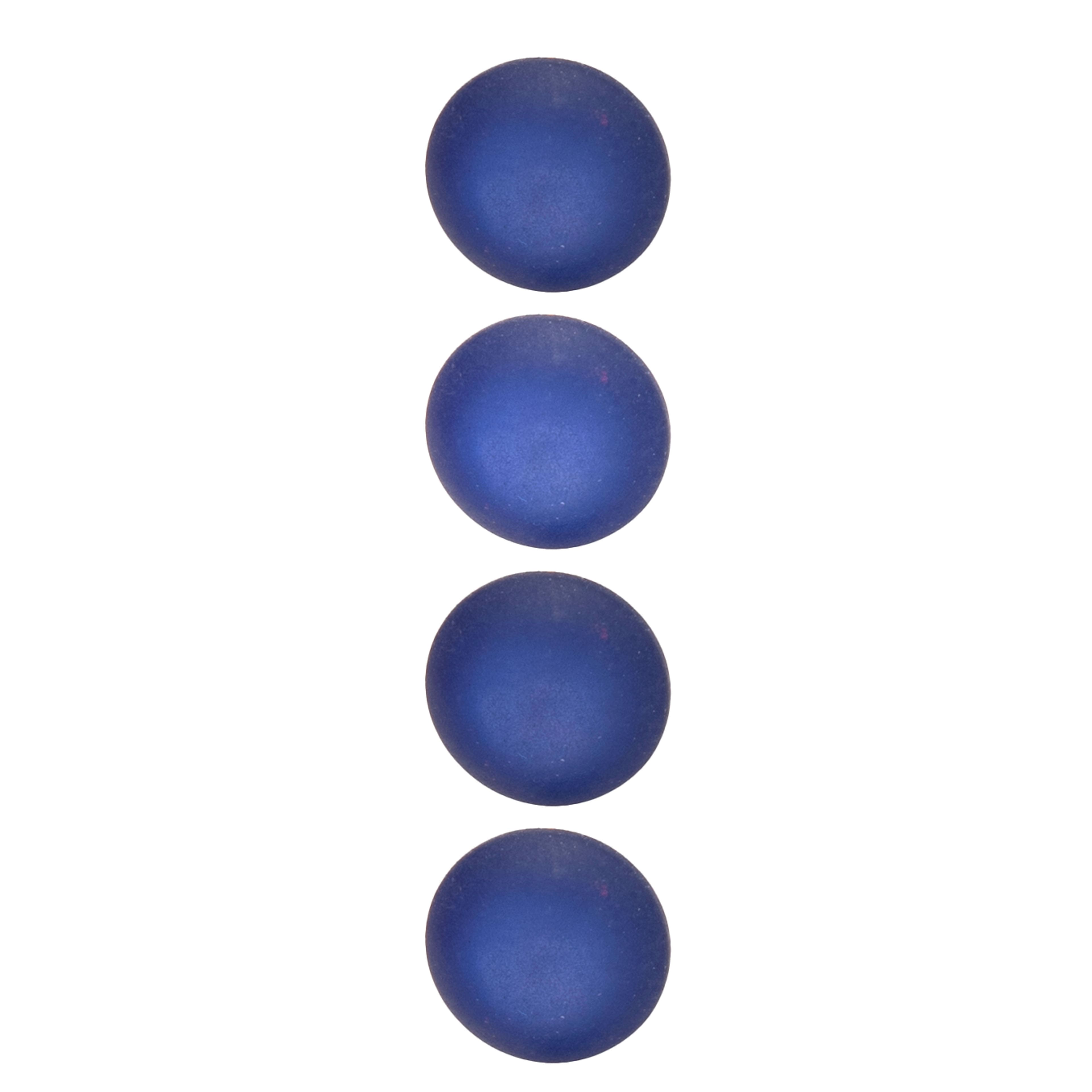 Spectrum Cool 7/16&#x22; Royal Blue Shank Buttons, 4ct.