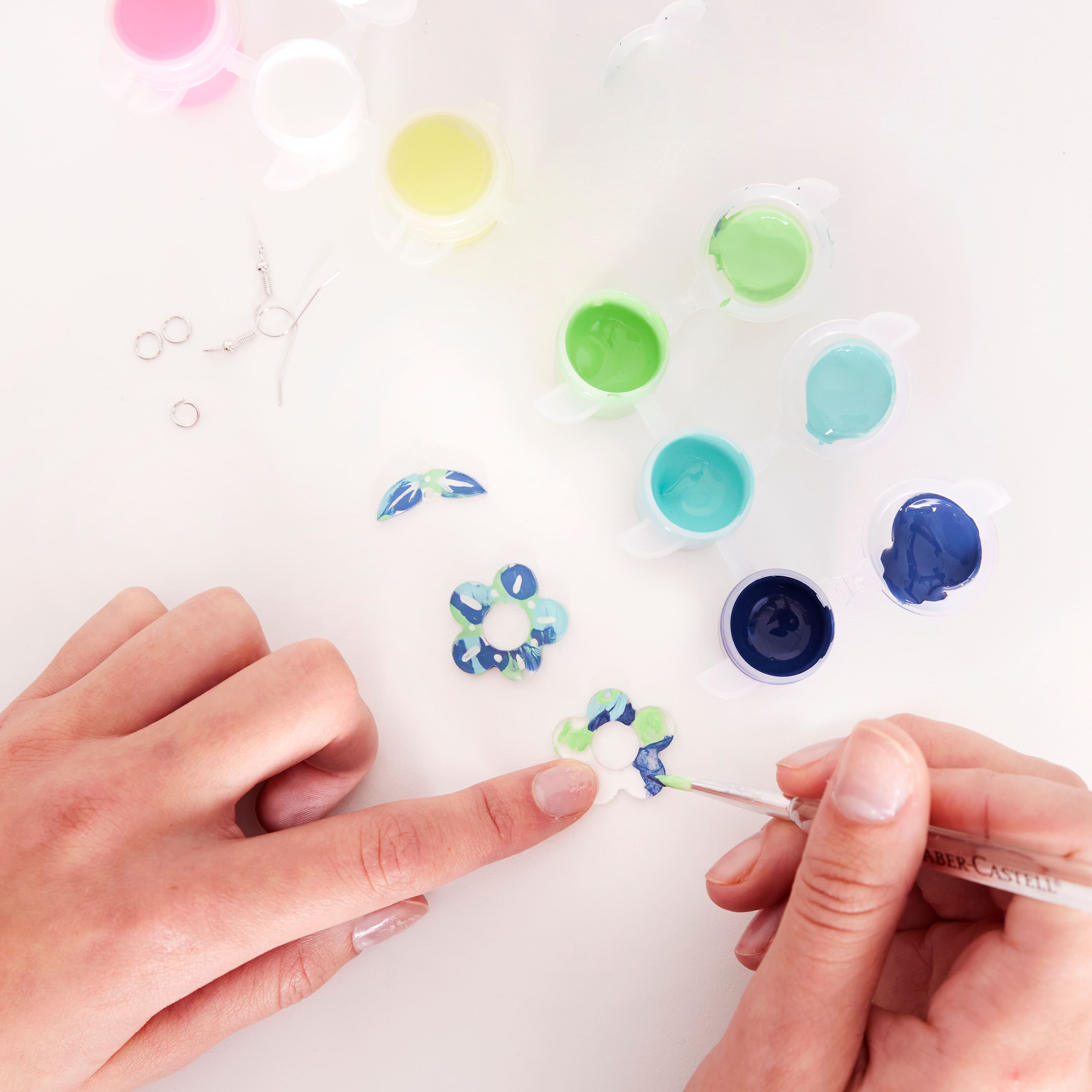 Faber-Castell&#xAE; Painted Acrylic Earrings