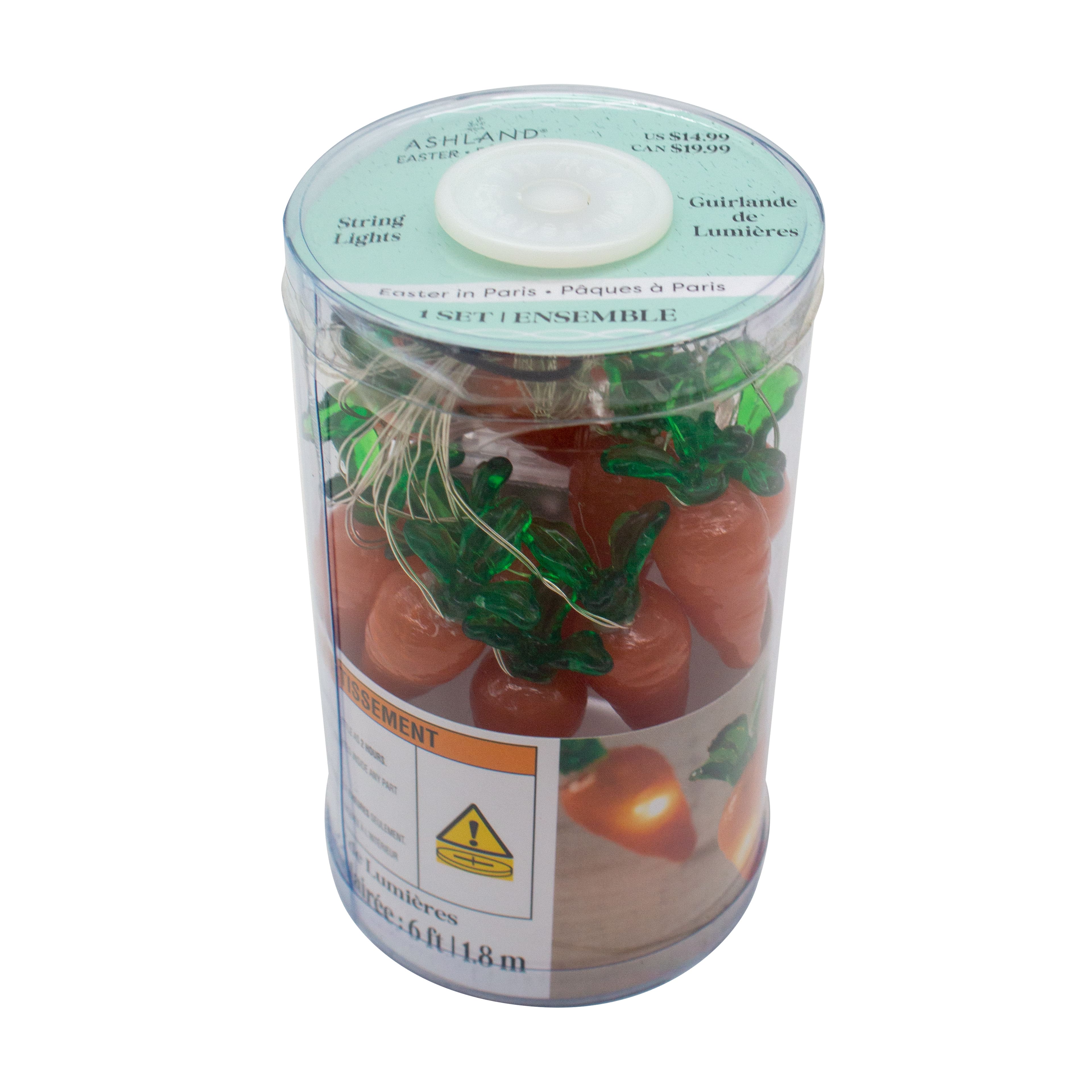 12ct. Warm White LED Carrot String Lights by Ashland&#xAE;