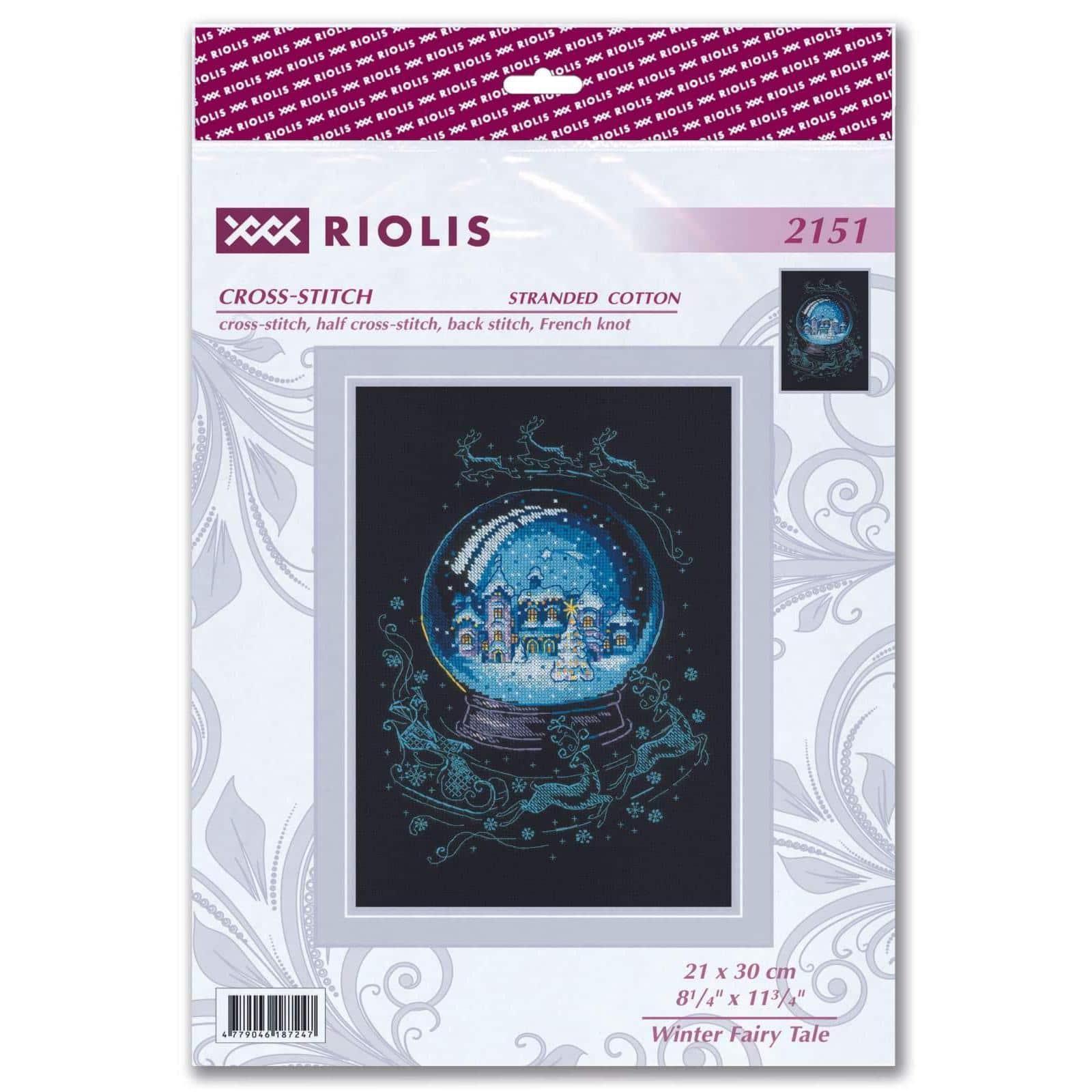 RIOLIS Winter Fairy Tale Counted Cross Stitch Kit 