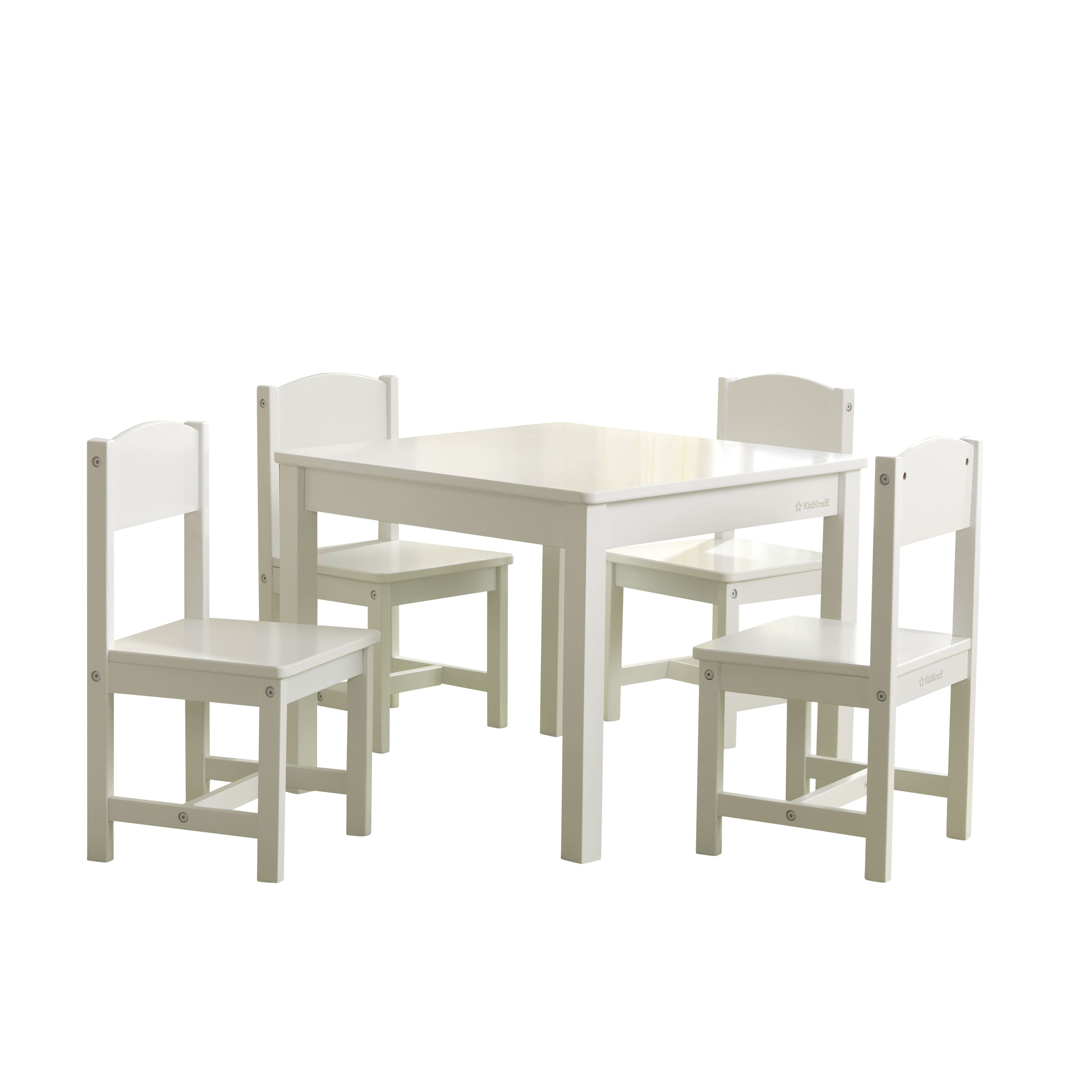 KidKraft White Farmhouse Table & Chair Set