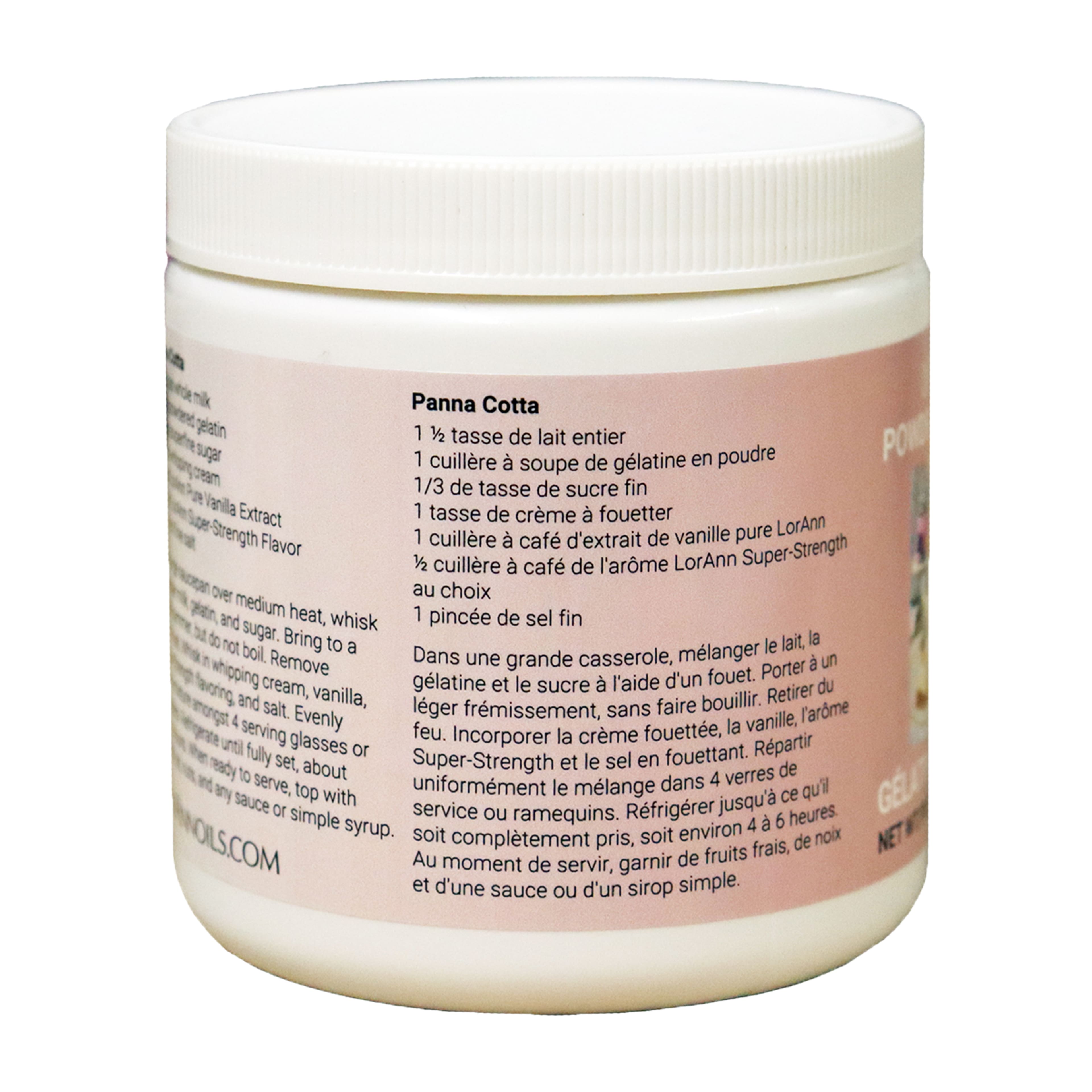 LorAnn Powdered Gelatin, 4oz.