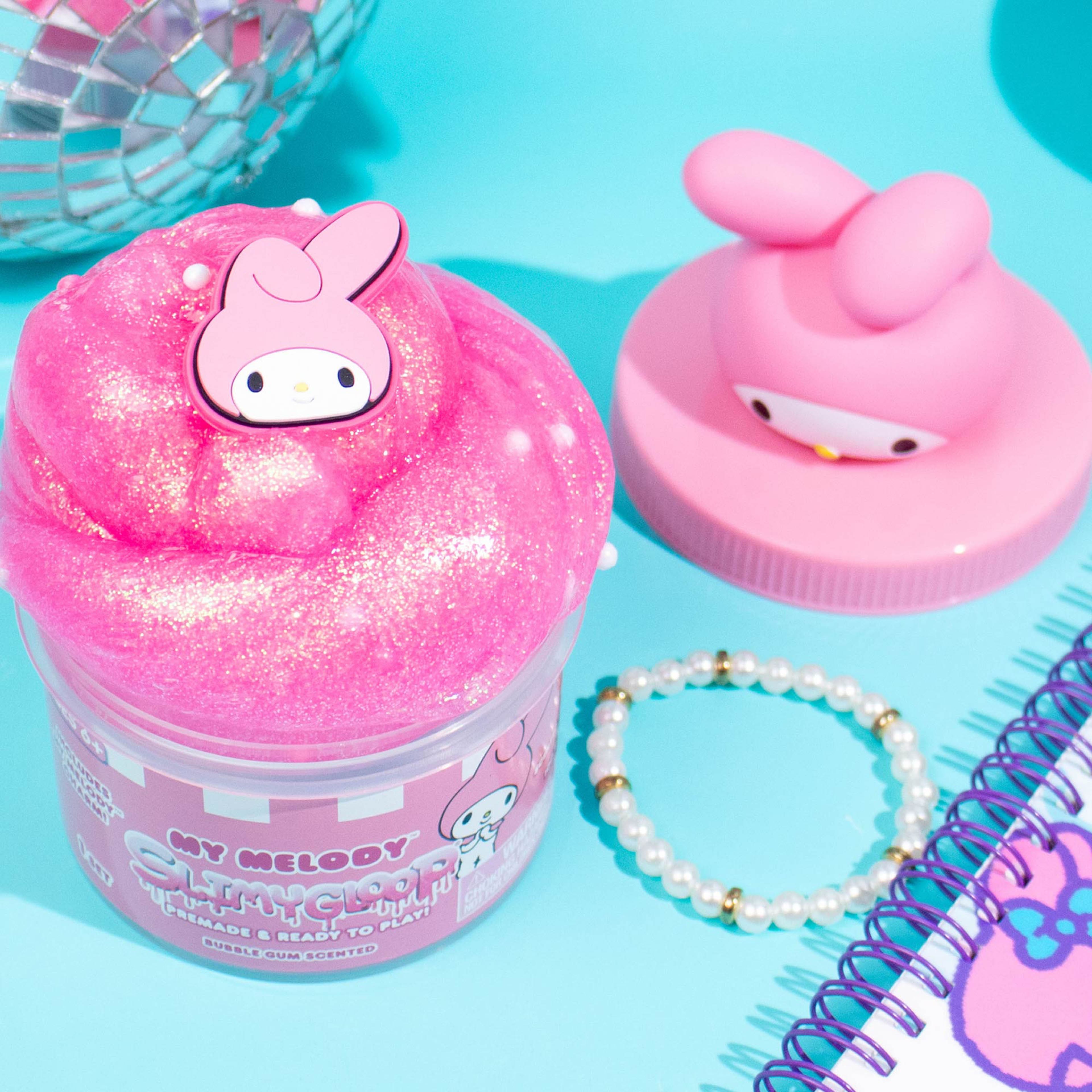 My Melody™ SlimyGloop® 8oz. Pink Bubblegum Scented Slime