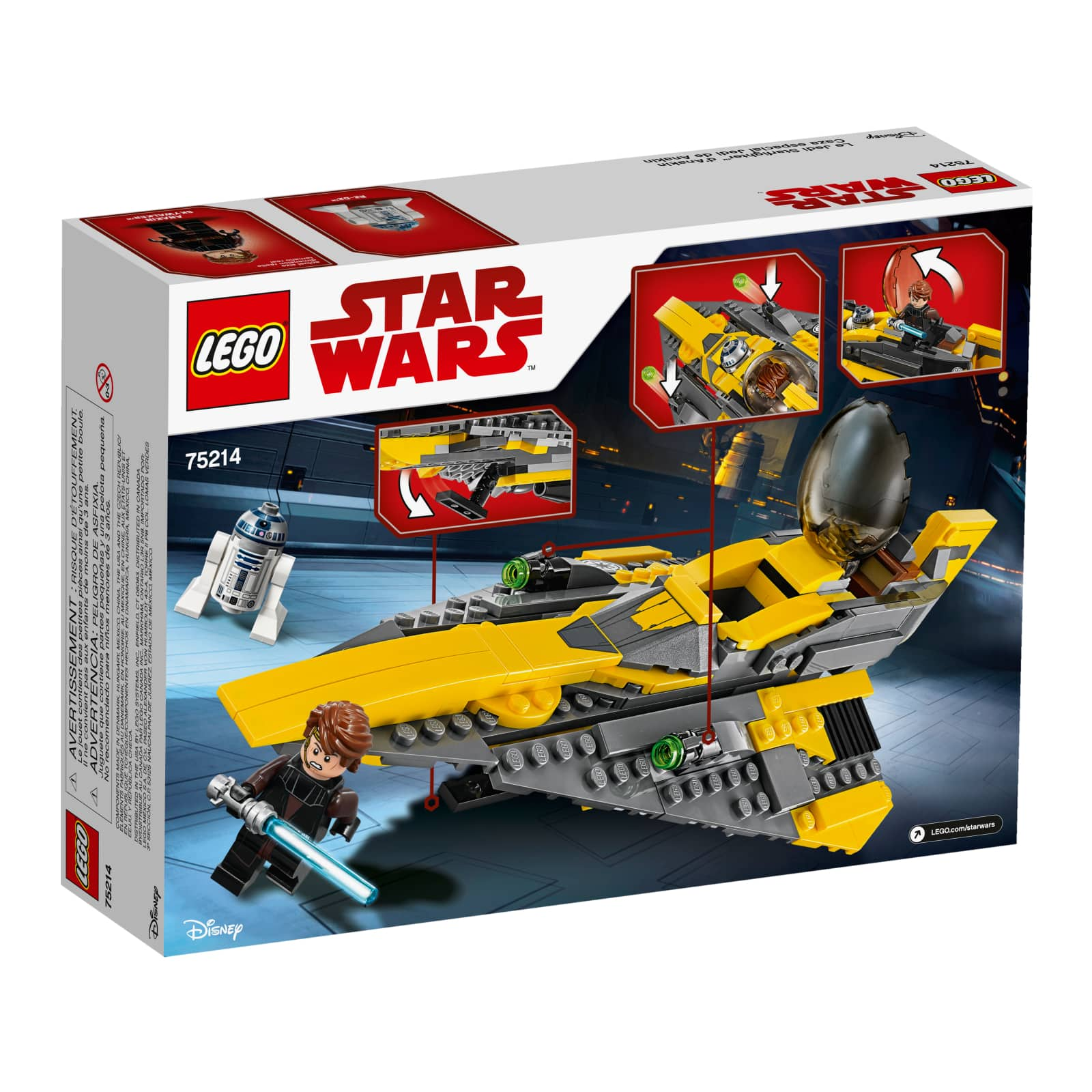 lego star wars anakin starfighter