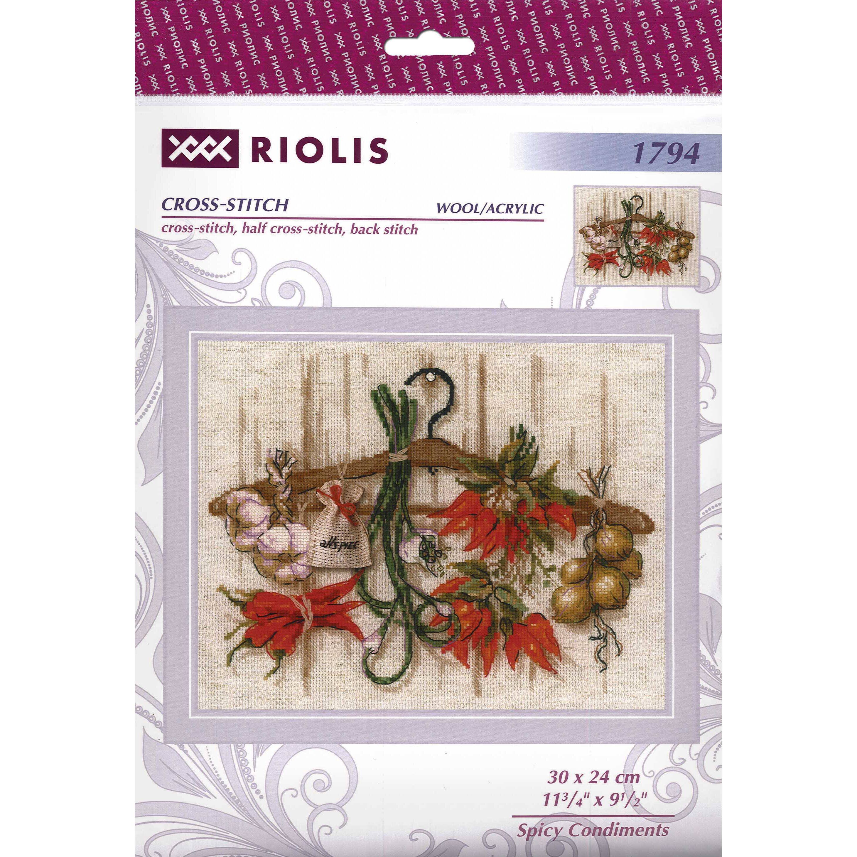 RIOLIS Spicy Condiments Cross Stitch Kit