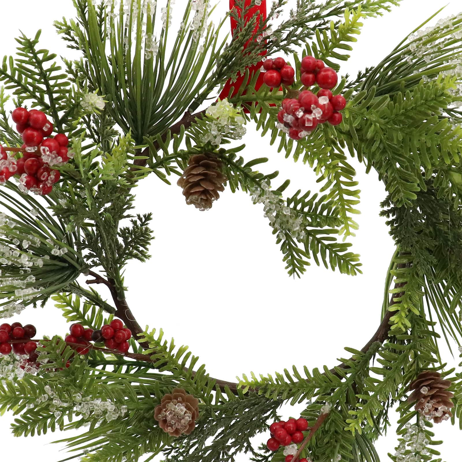 12&#x22; Icy Cedar Mini Wreath by Ashland&#xAE;