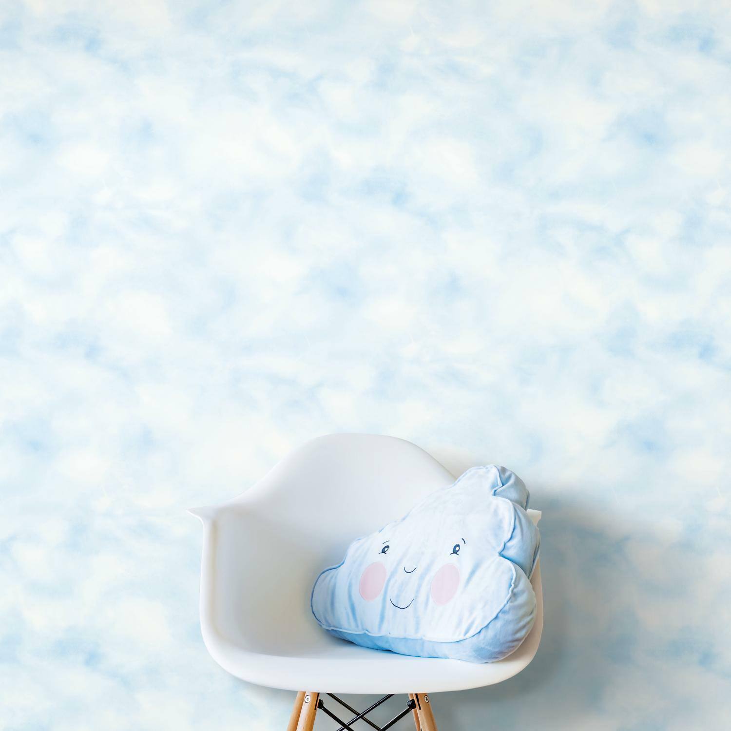 RoomMates Cloud Peel &#x26; Stick Wallpaper