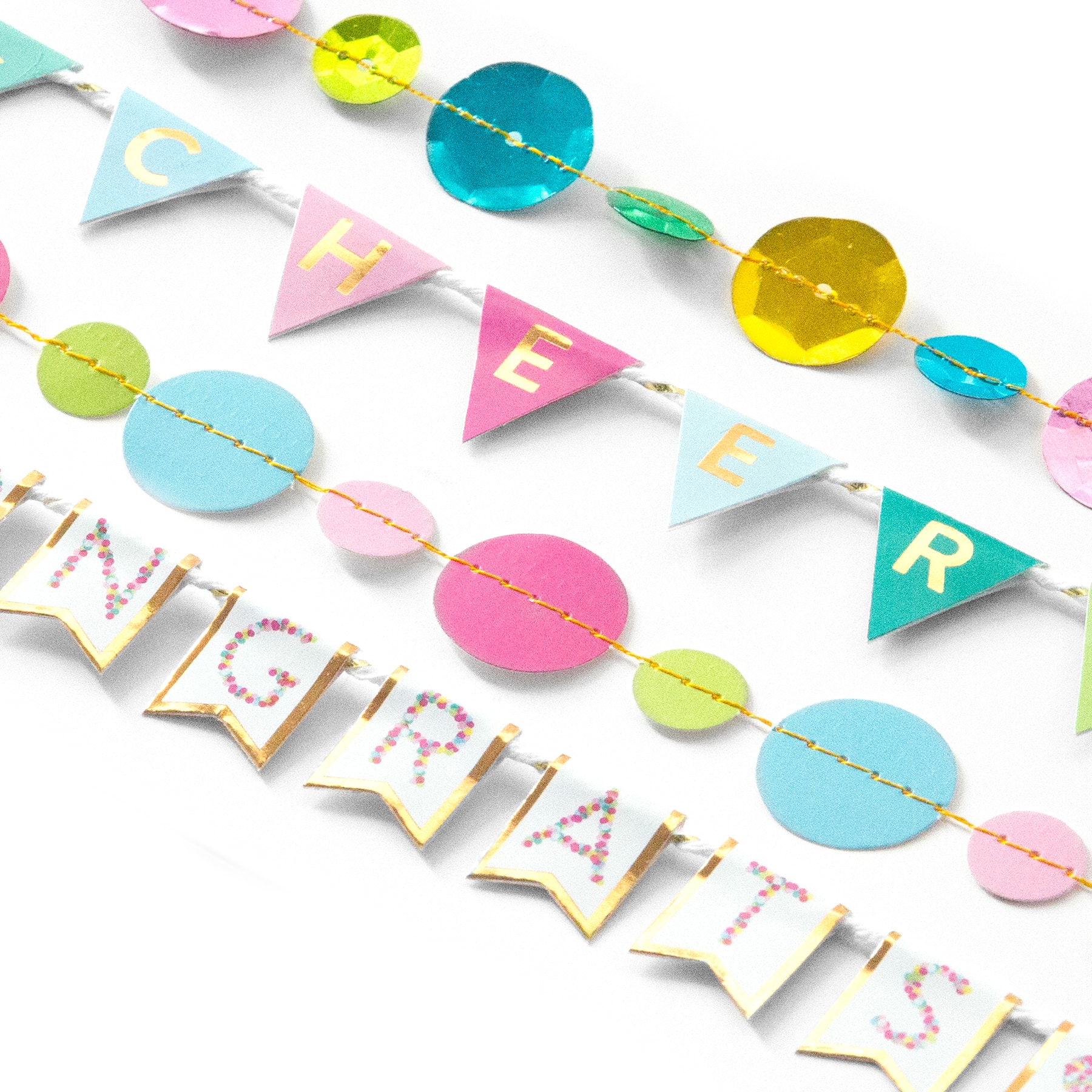 12 Packs: 4 ct. (48 total) Banner Embellishments by Recollections™