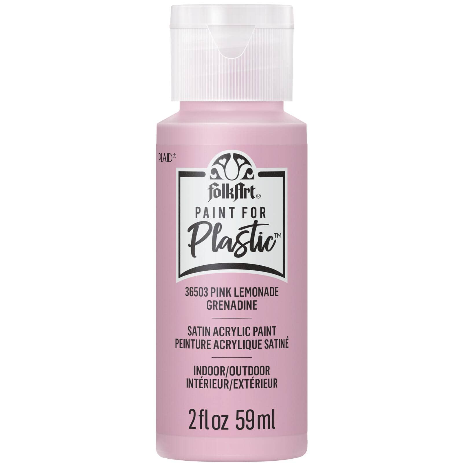 FolkArt ® Paint For Plastic™ Satin Acrylic Paint