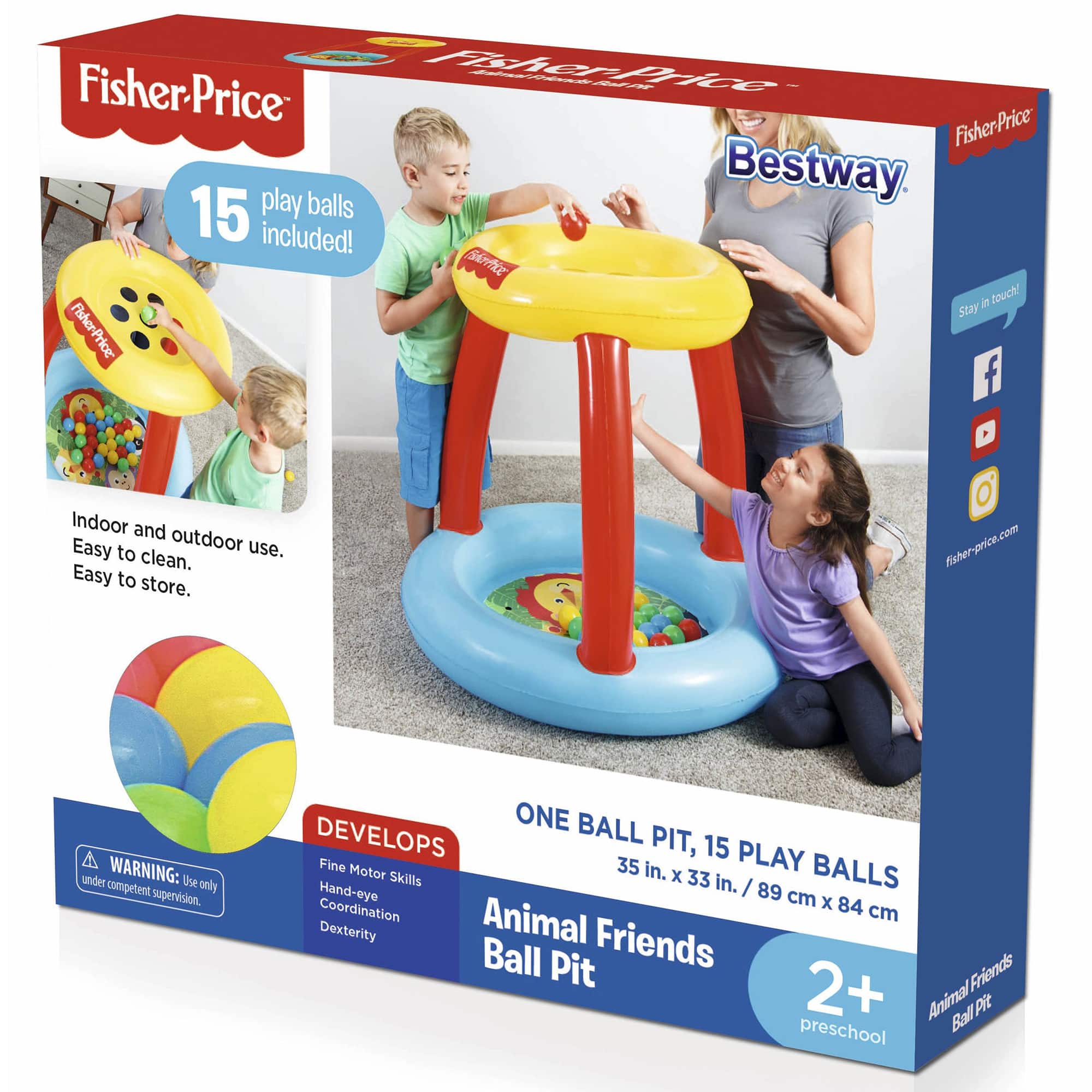 Fisher-Price&#x2122; Animal Friends Ball Pit