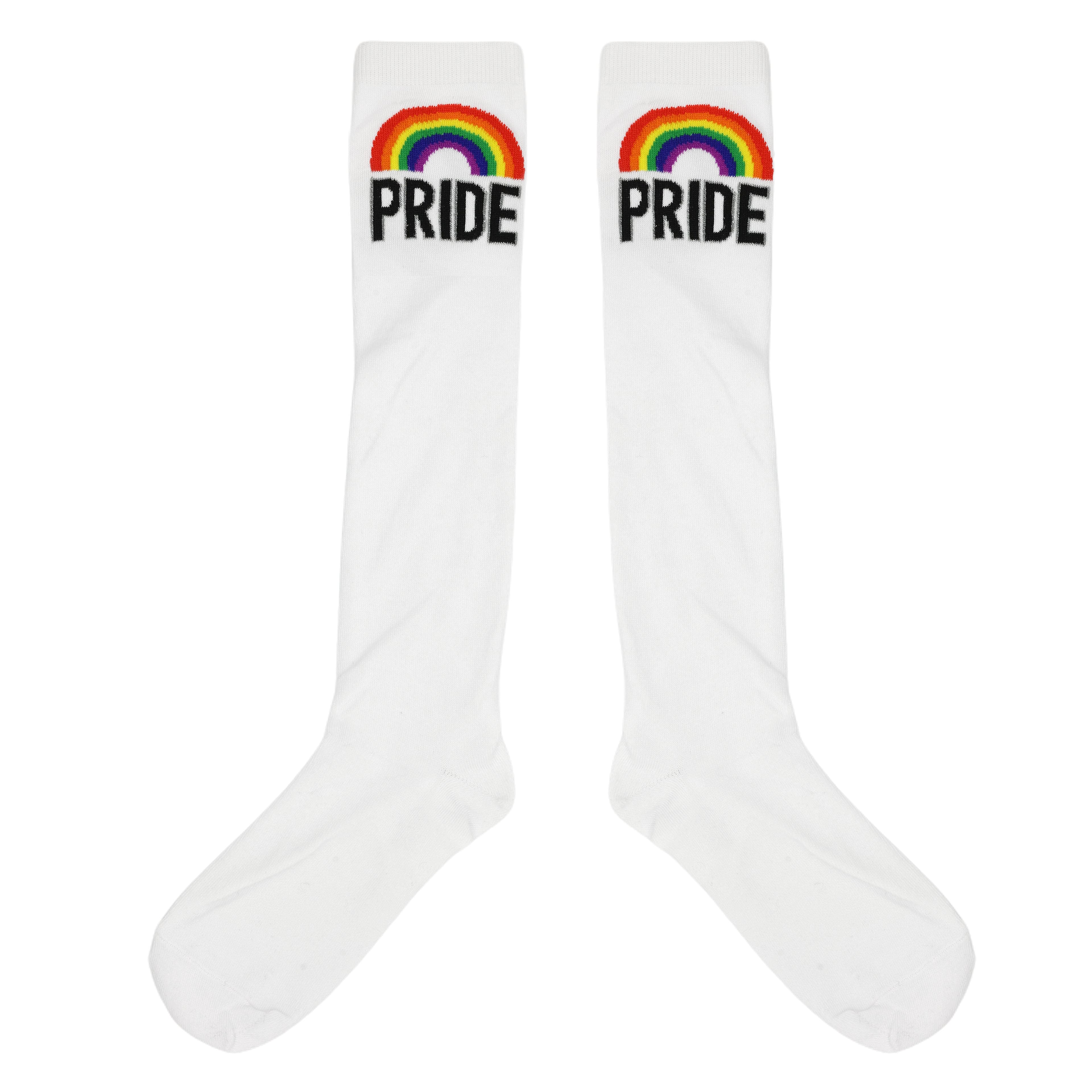 Pride Rainbow Adult Knee High Socks by Celebrate It&#x2122;