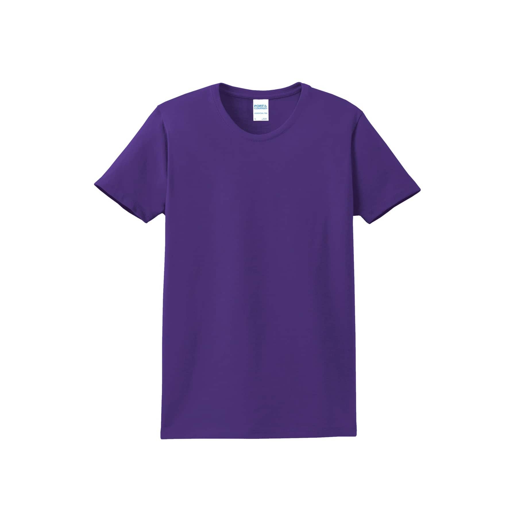 Port &#x26; Company&#xAE; Colors Ladies Essential T-Shirt