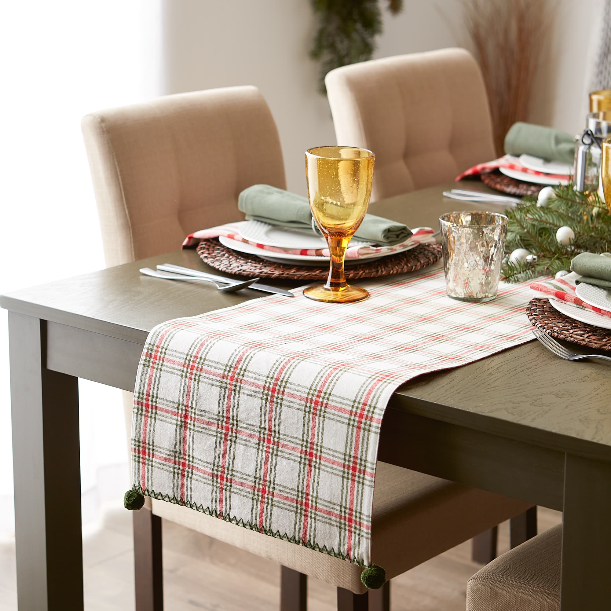 DII® 72" Jolly Tree Table Runner