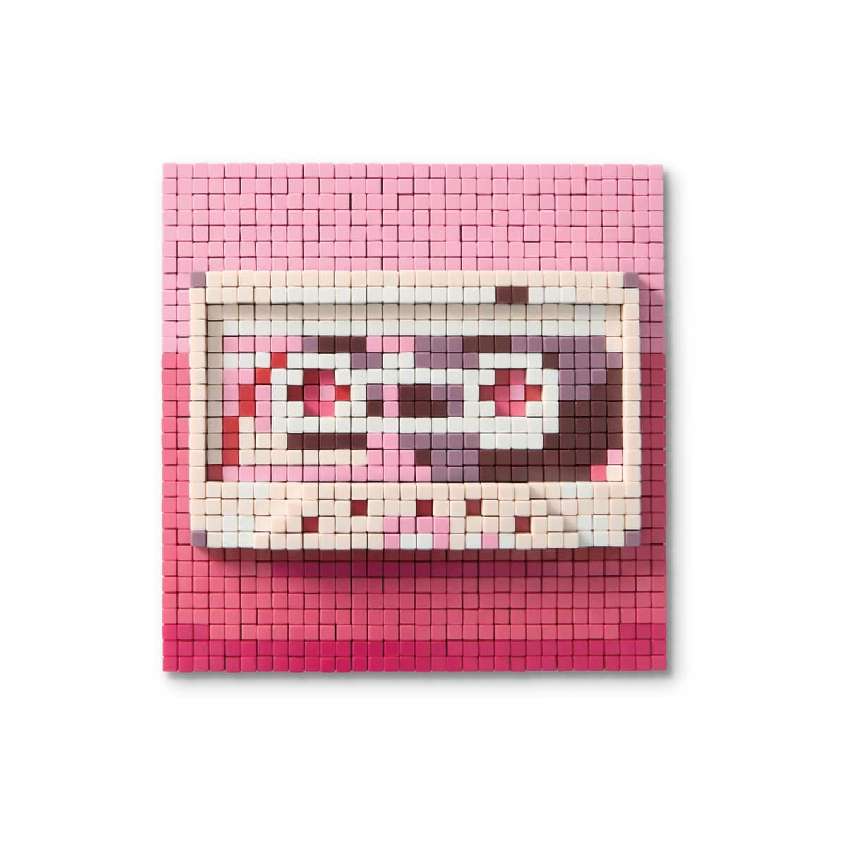 Radio &#x26; Cassette Pixelated Brick Art Kit by Make Market&#xAE;