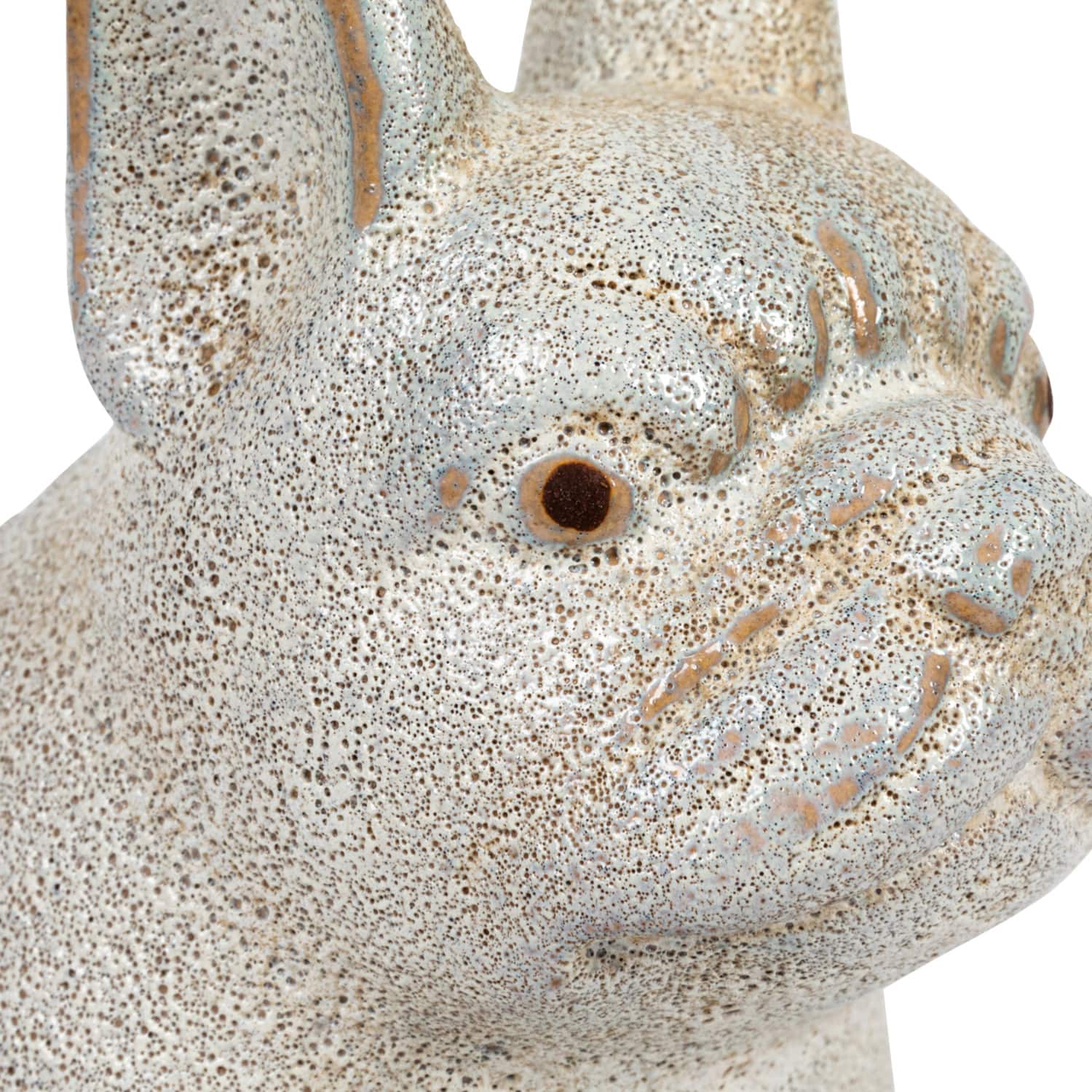 6.25&#x22; White Terra Cotta French Bulldog Figurine