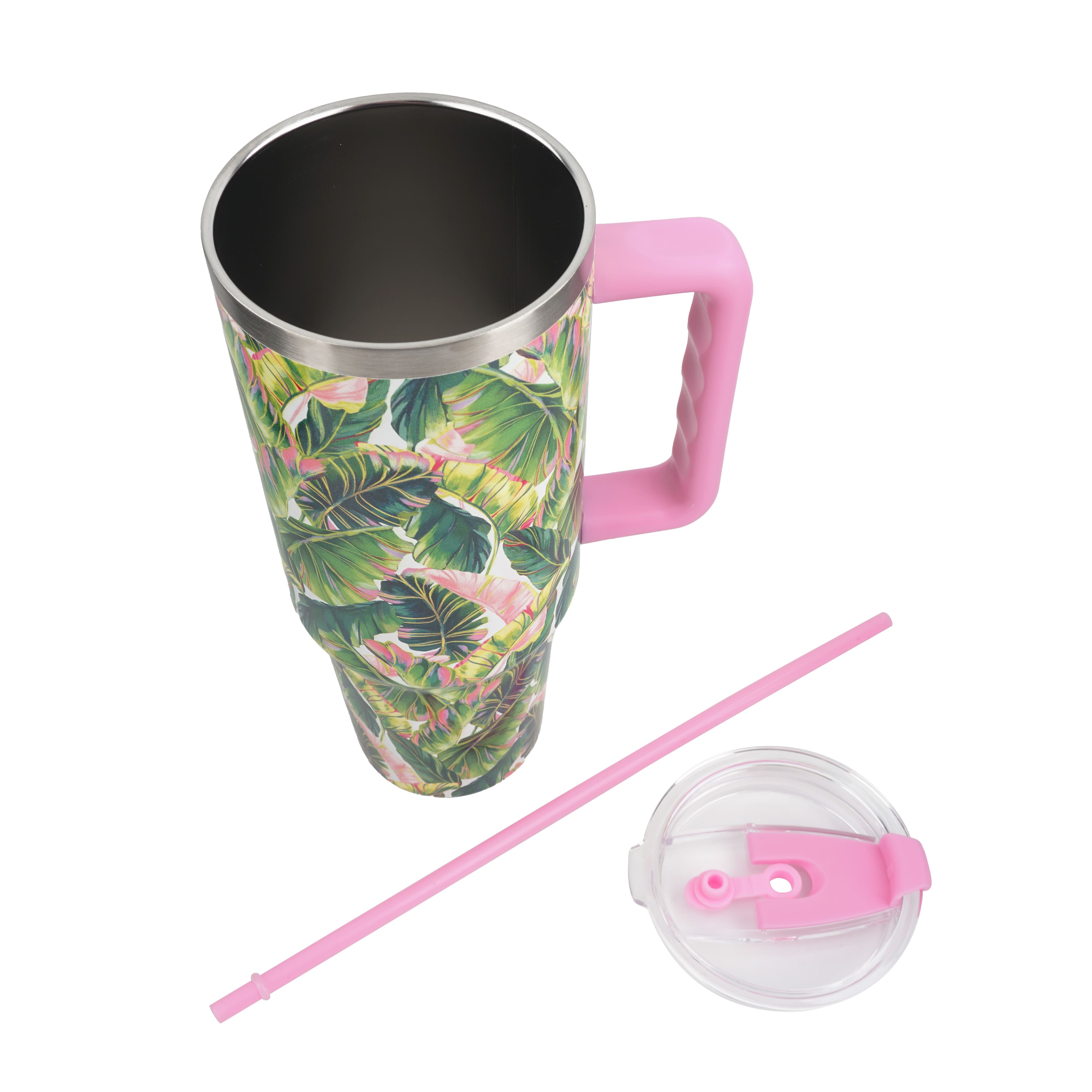 40oz. Leaf Toss Stainless Steel Insulated Tumbler by Celebrate It™