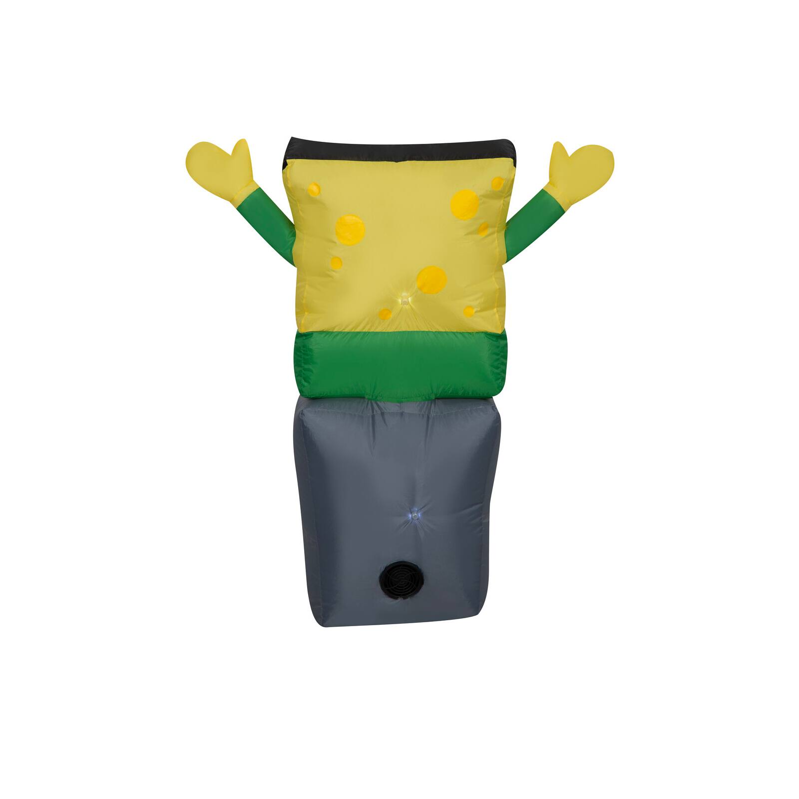 3ft. Airblown® Inflatable SpongeBob as Monster on Tombstone