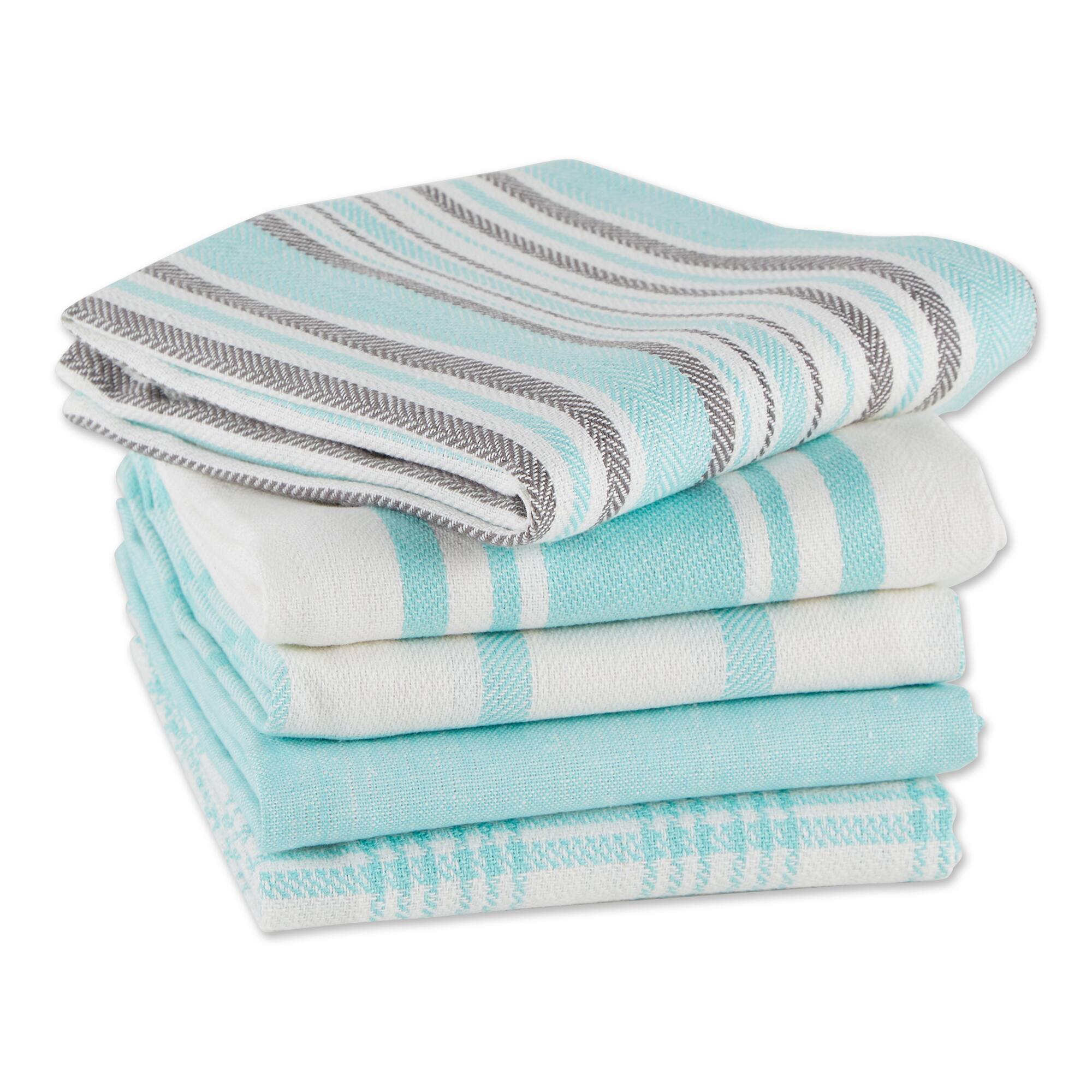 DII&#xAE; Woven Dish Towels, 5ct.