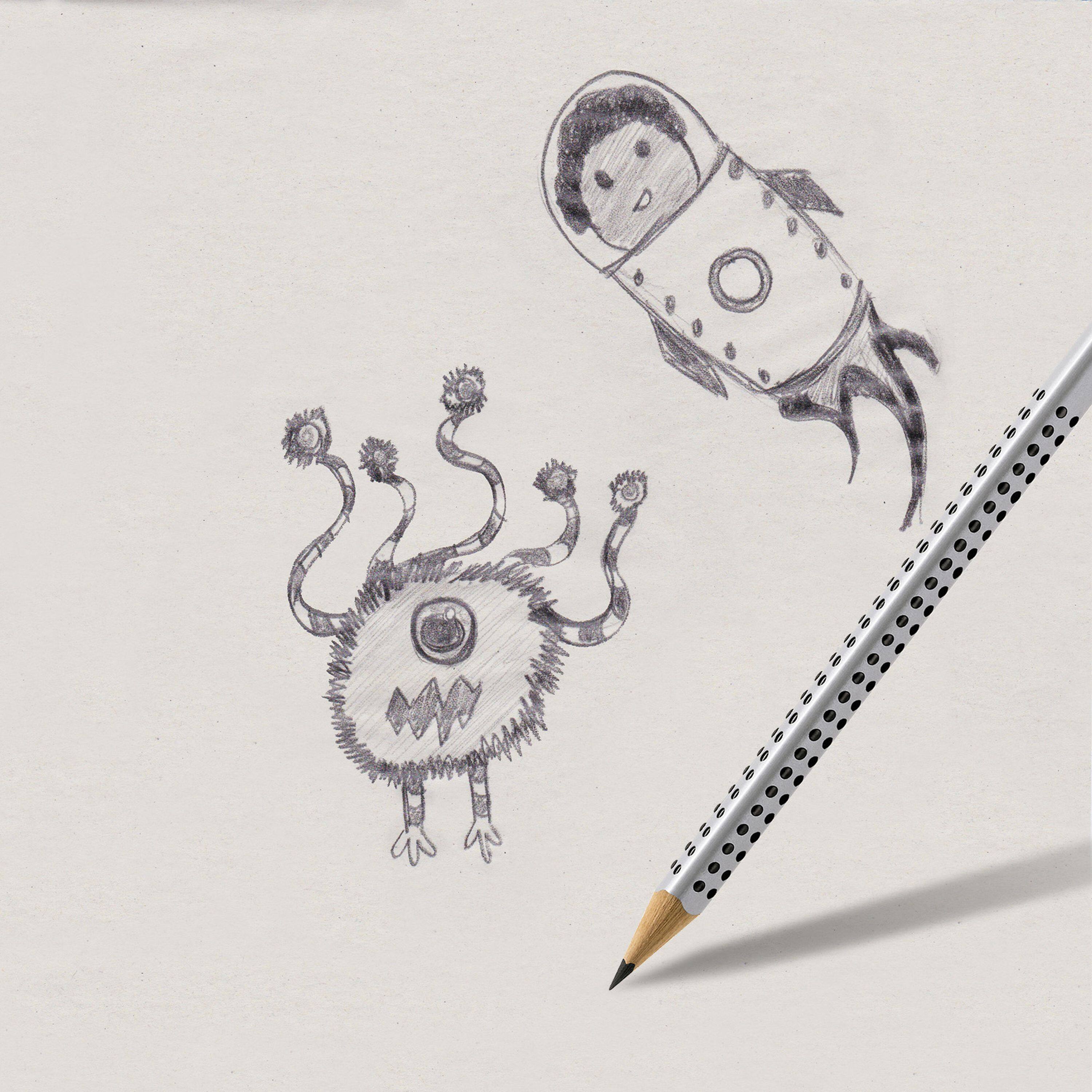 Faber-Castell HB Graphite GRIP Writing EcoPencils, 12ct.