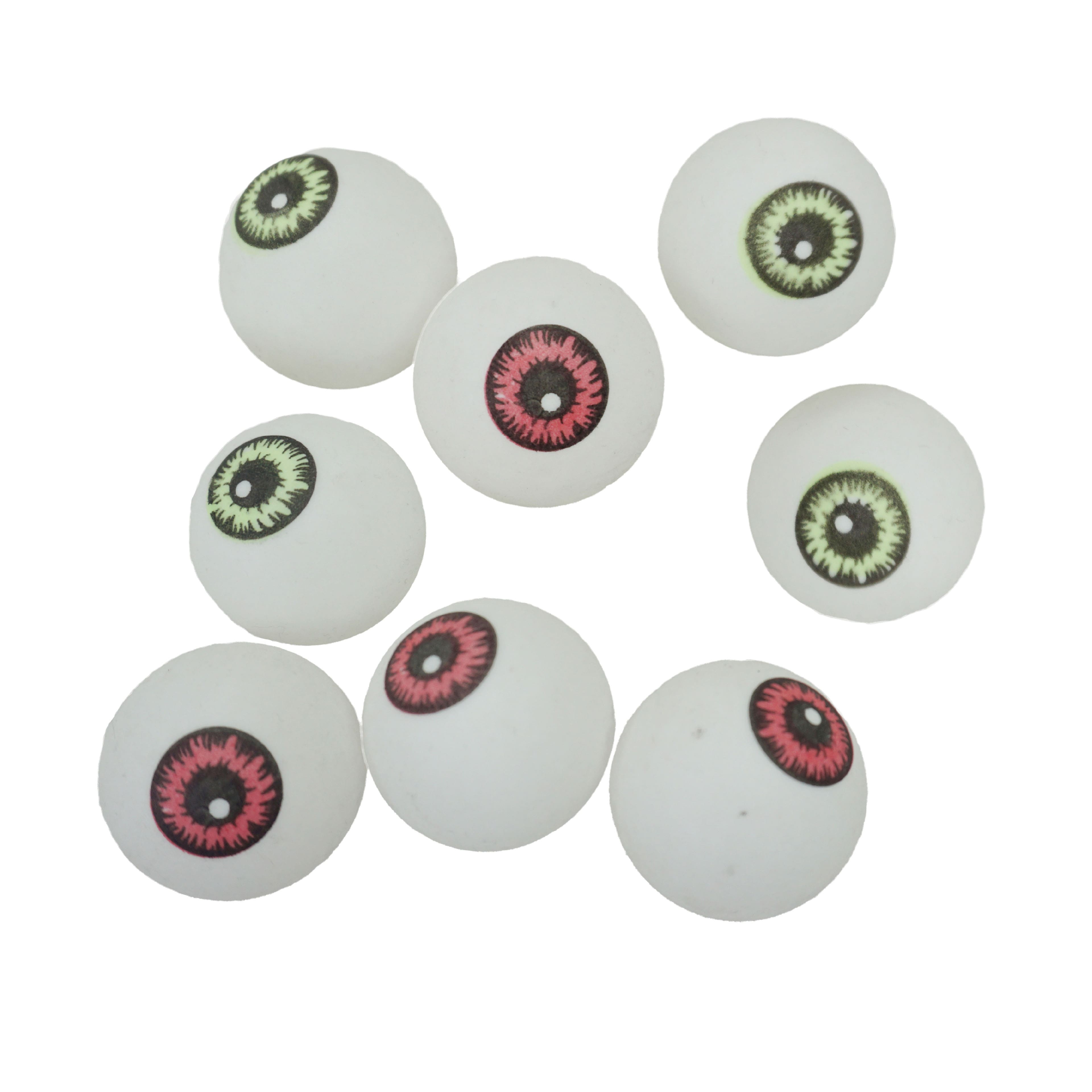 1.5&#x22; Red &#x26; Green Eye Balls, 8ct. by Ashland&#xAE;