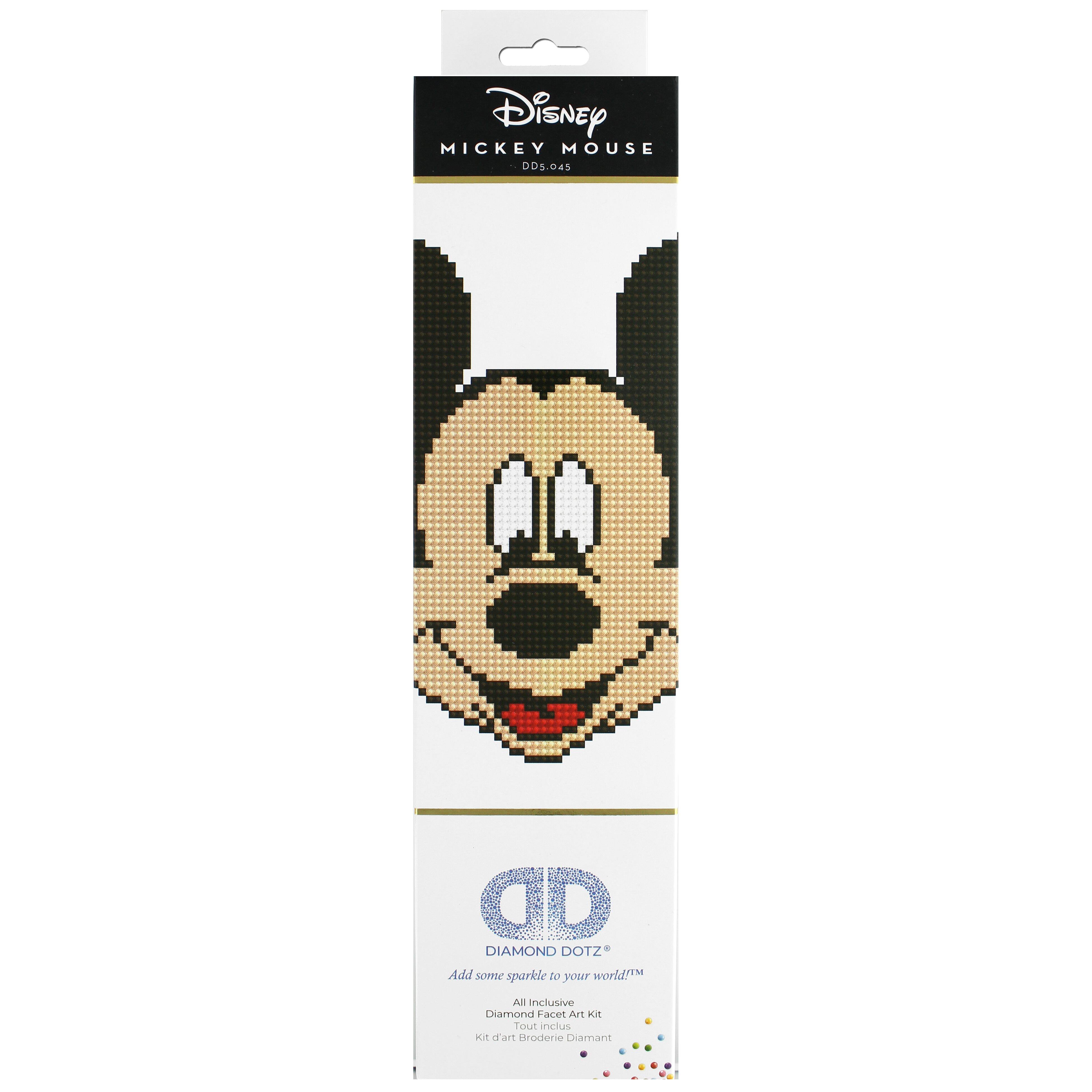Diamond Dotz Disney Mickey Mouse Diamant Painting Malerei 5D Glitzer 