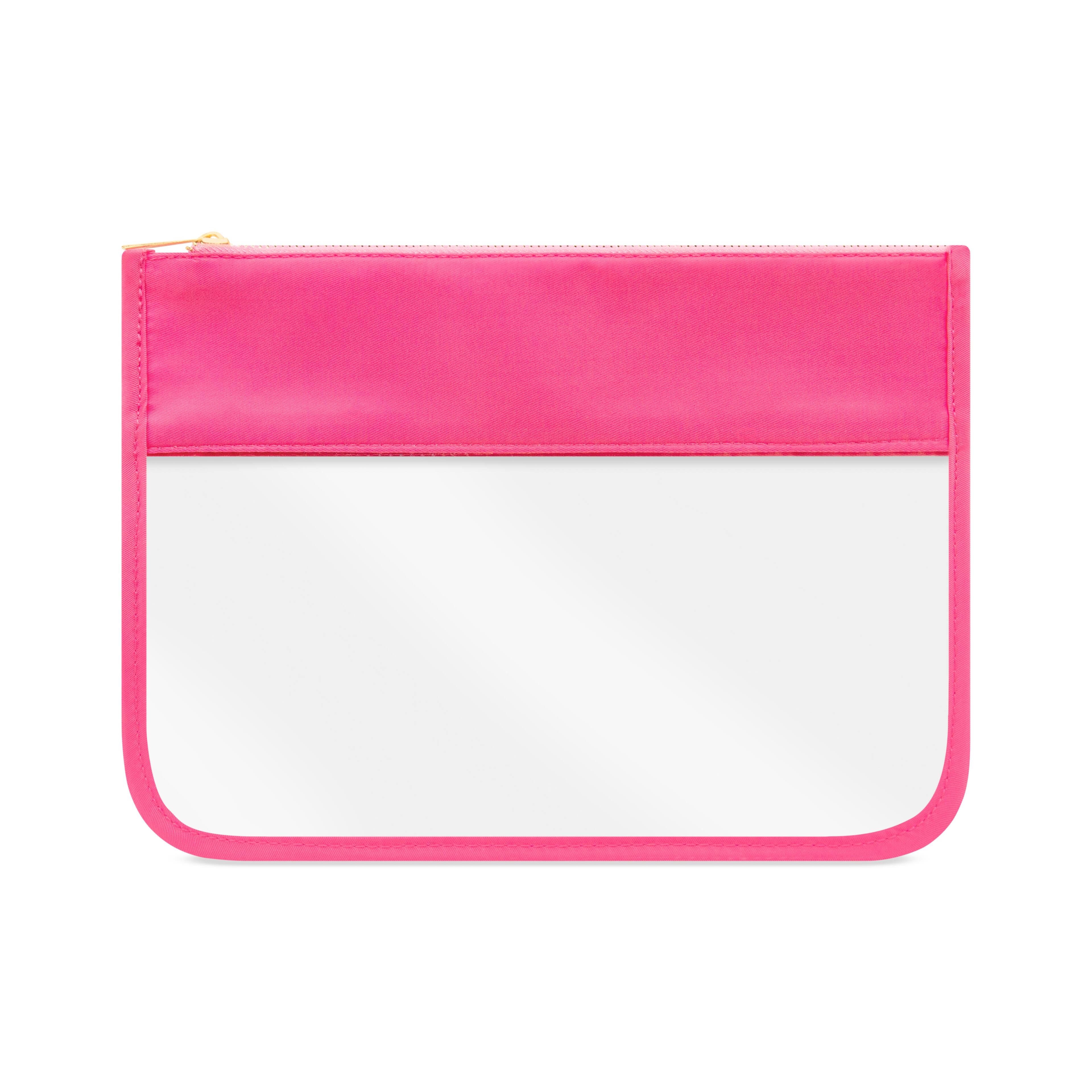 Craft Smith Clear PVC & Nylon Trim Zipper Pouch