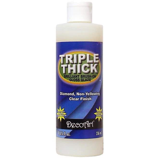 Decoart Triple Thick Gloss Glaze - 8 oz