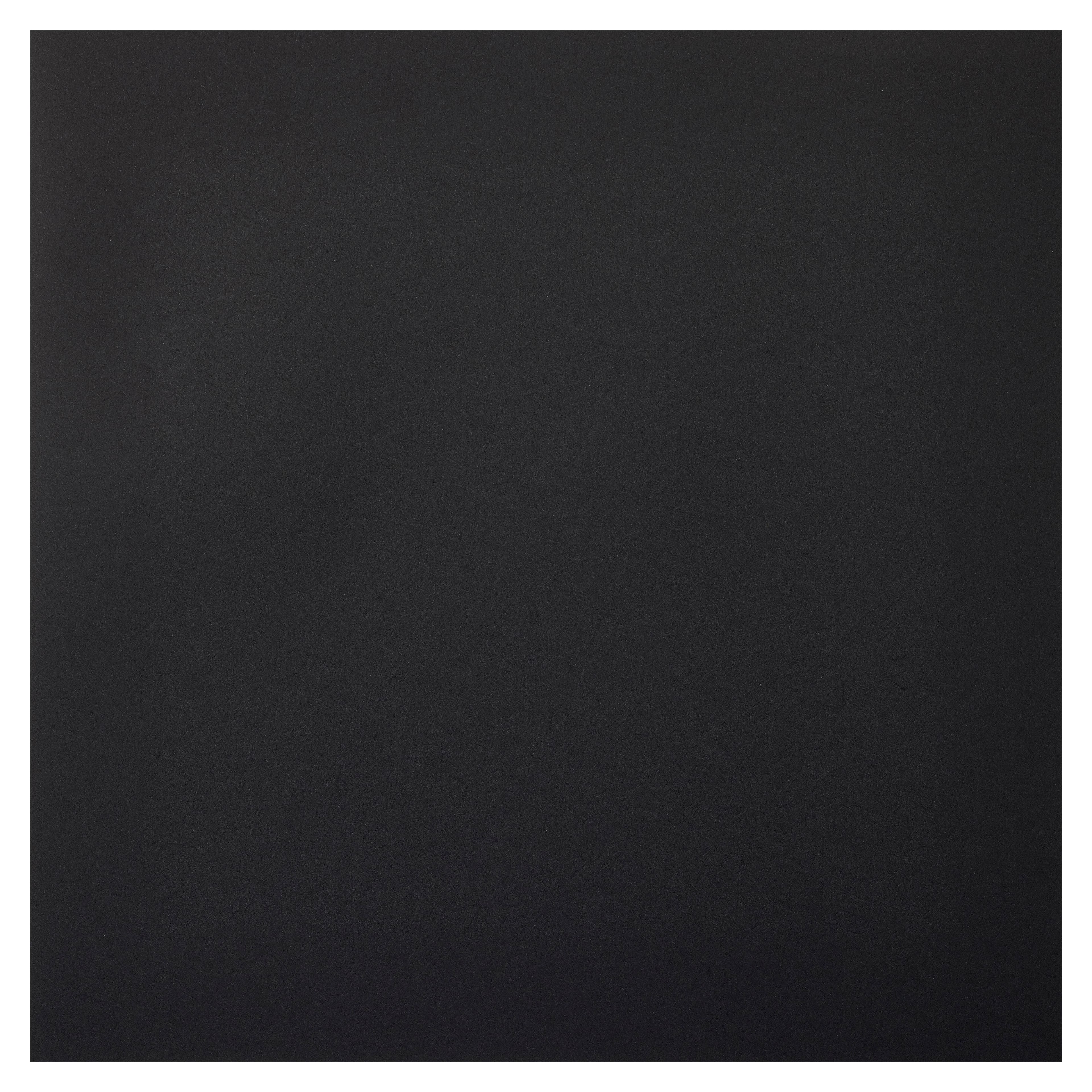 12x12 Black Cardstock Paper Pack - Black Scrapbook Paper 65lb - Double Sided Card Stock for Crafts, Embossing, Cardmaking - 40 Sheets, Solid Core