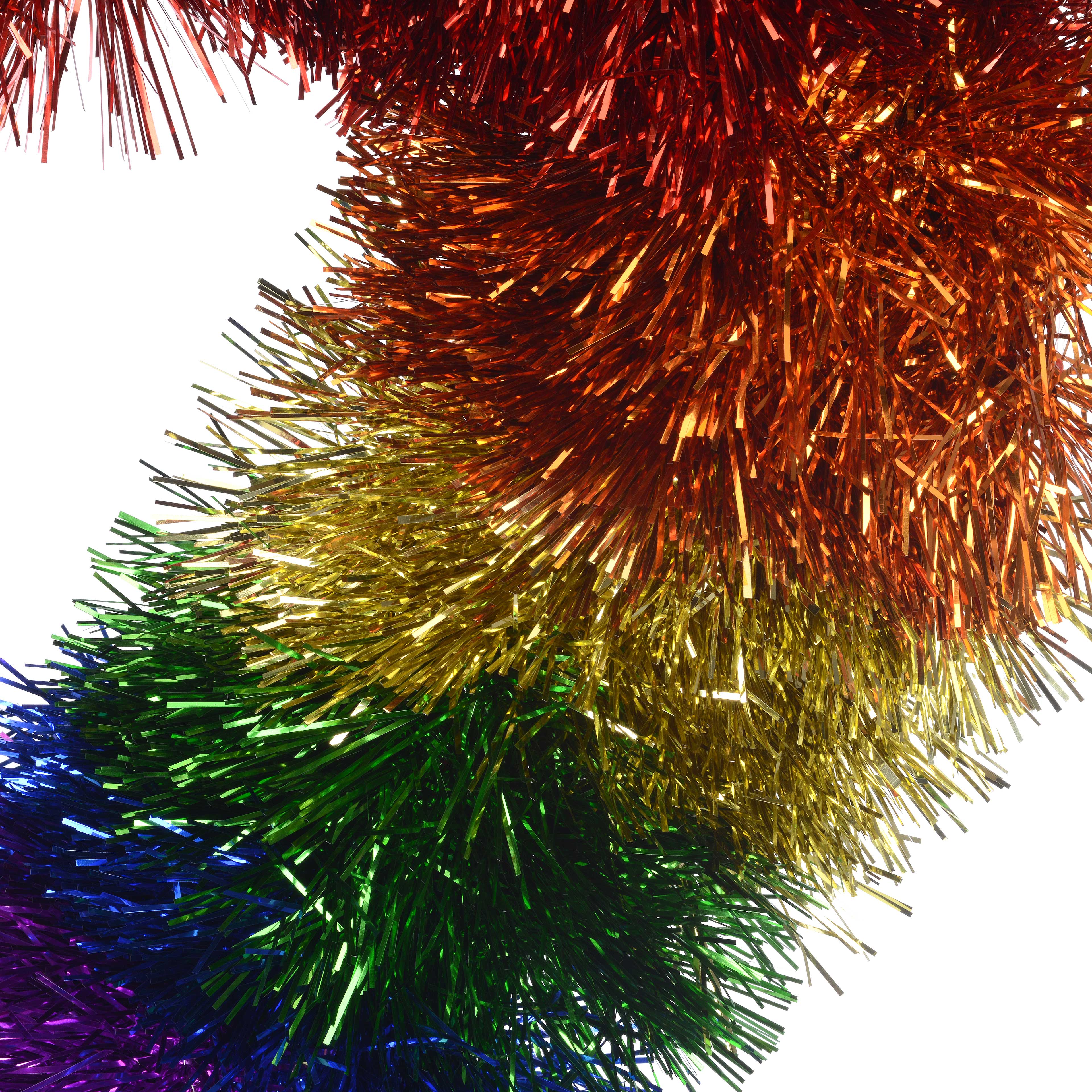 19" Pride Rainbow Tinsel Heart Wall Décor by Celebrate It™