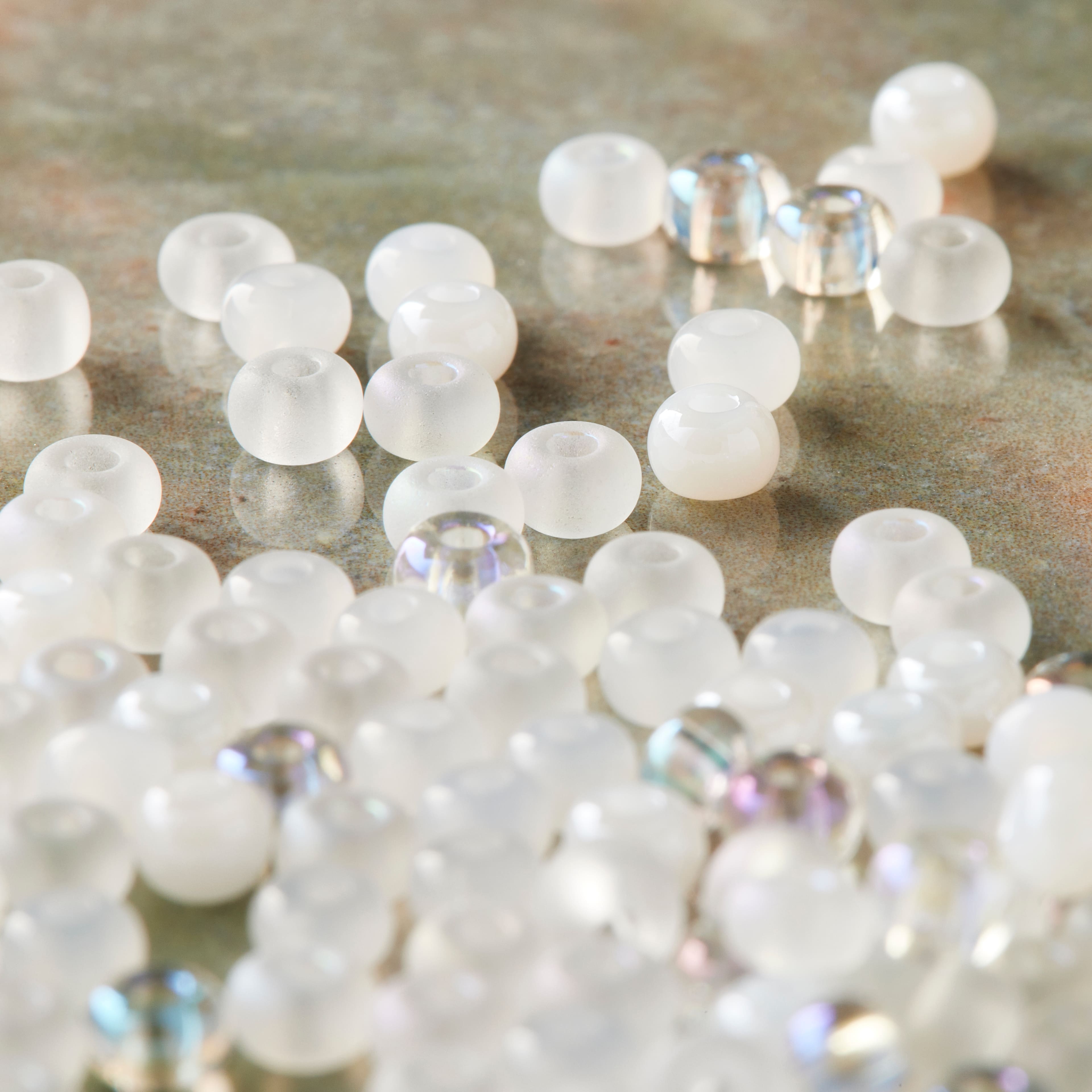 John Bead Czech Glass Seed Beads Mix, 6/0