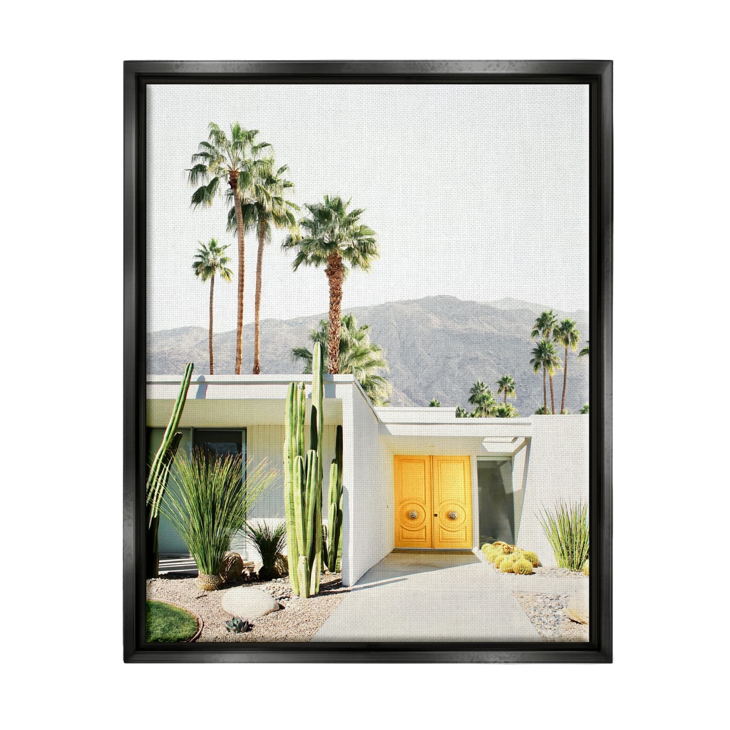 Stupell Industries Palm Springs House Photography Floater Framed Art