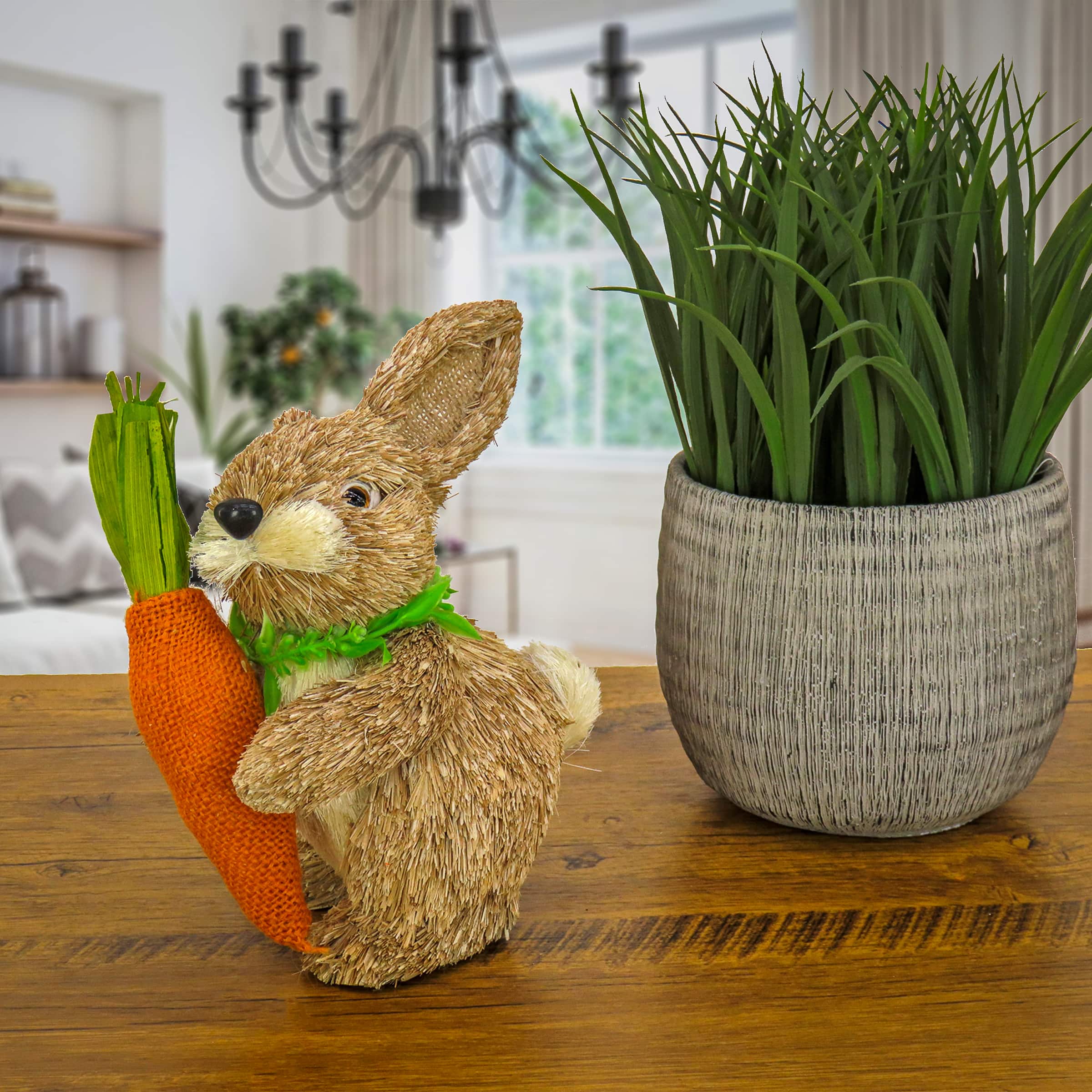 12&#x22; Easter Bunny With Carrot
