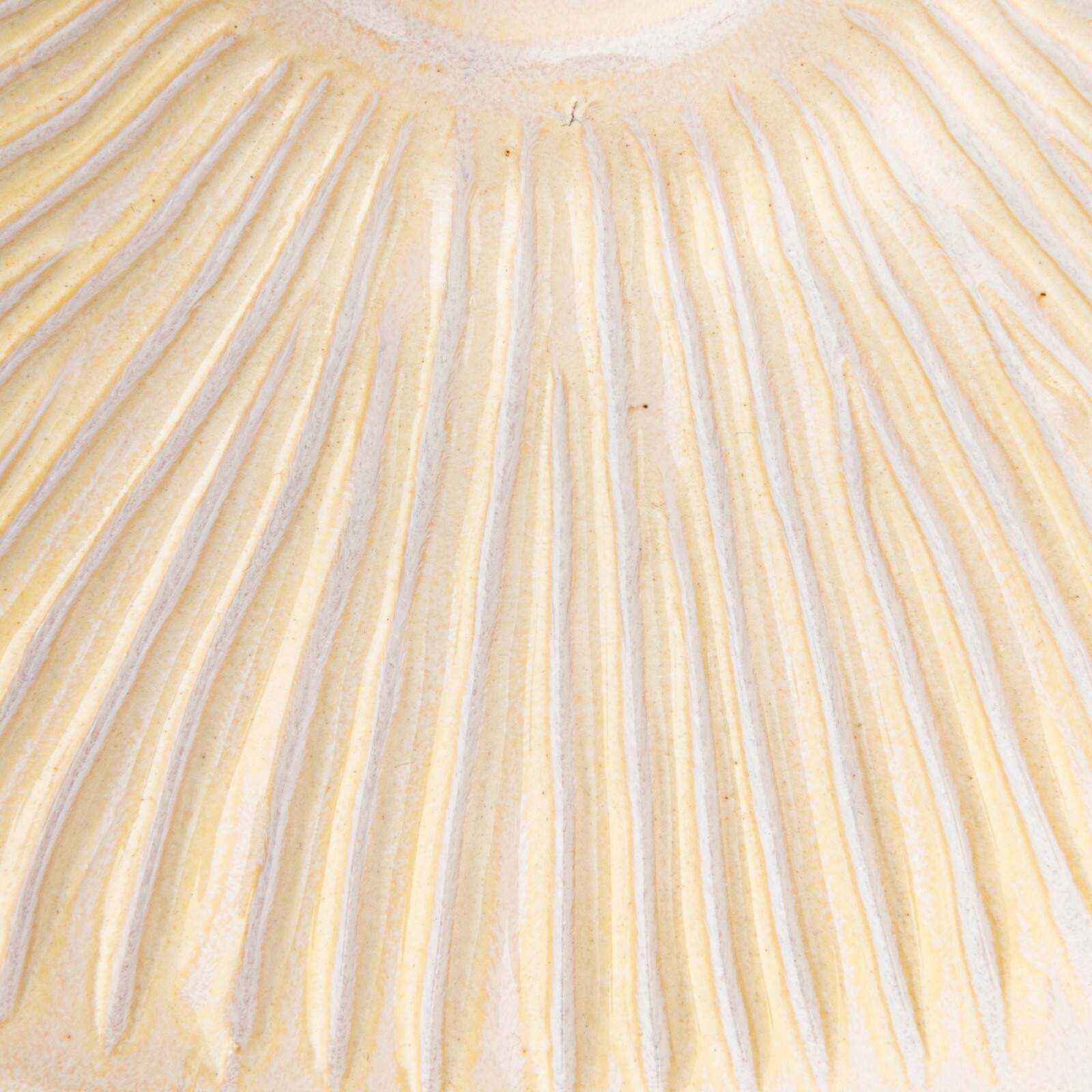 Hello Honey&#xAE; 7&#x22; Long Cream Stoneware Vase