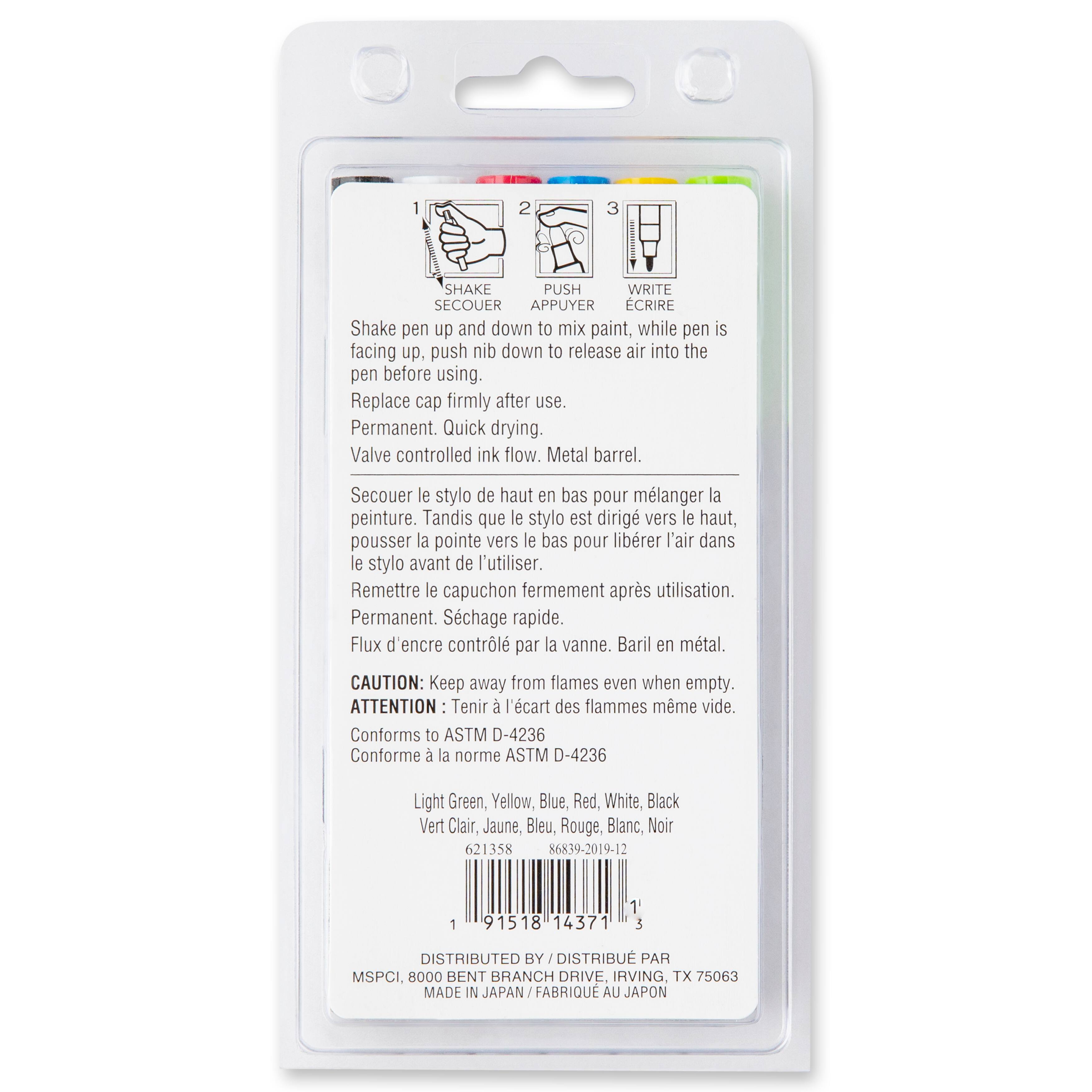 Premium Fine Tip Oil-Based Paint Pens by Craft Smart®