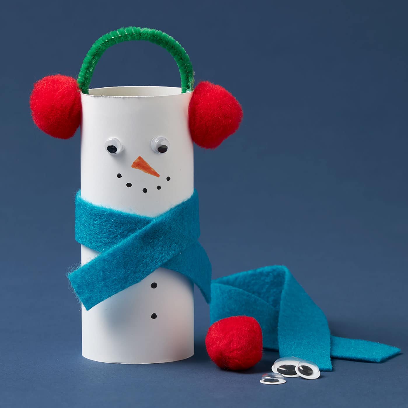 Snowman Building Kit - 30 Minute Crafts