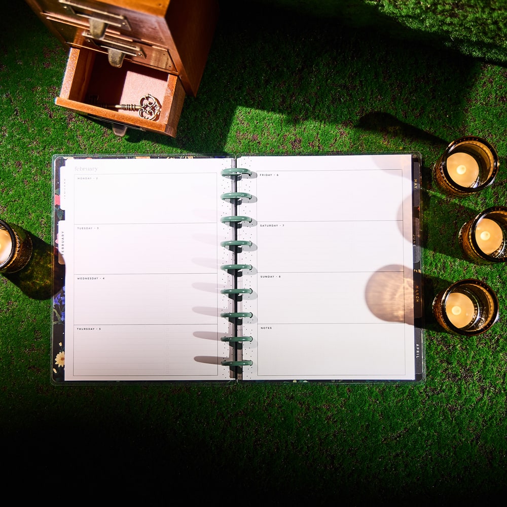 The Classic Happy Planner&#xAE; Dark Garden