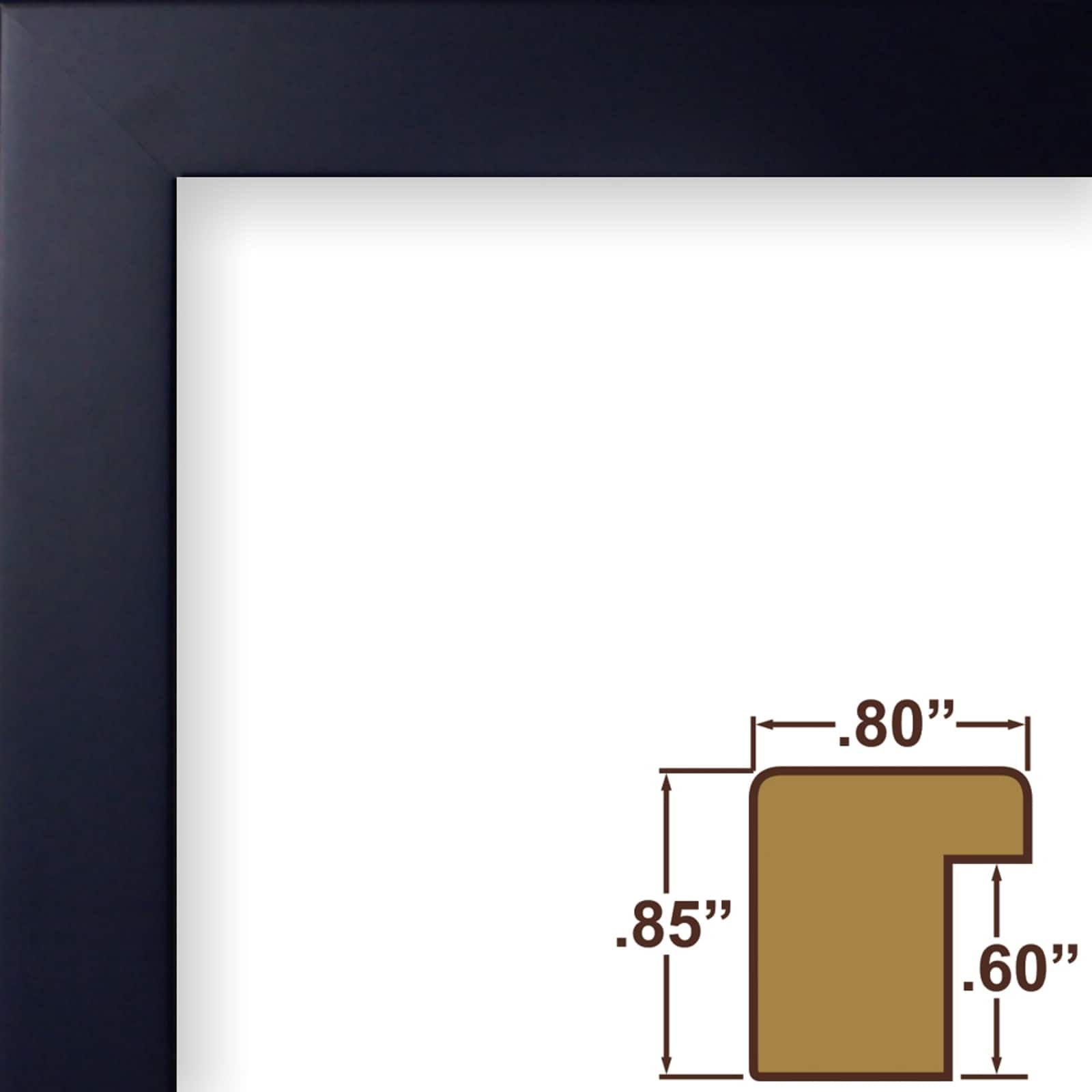 Craig Frames Confetti Navy Blue Picture Frame