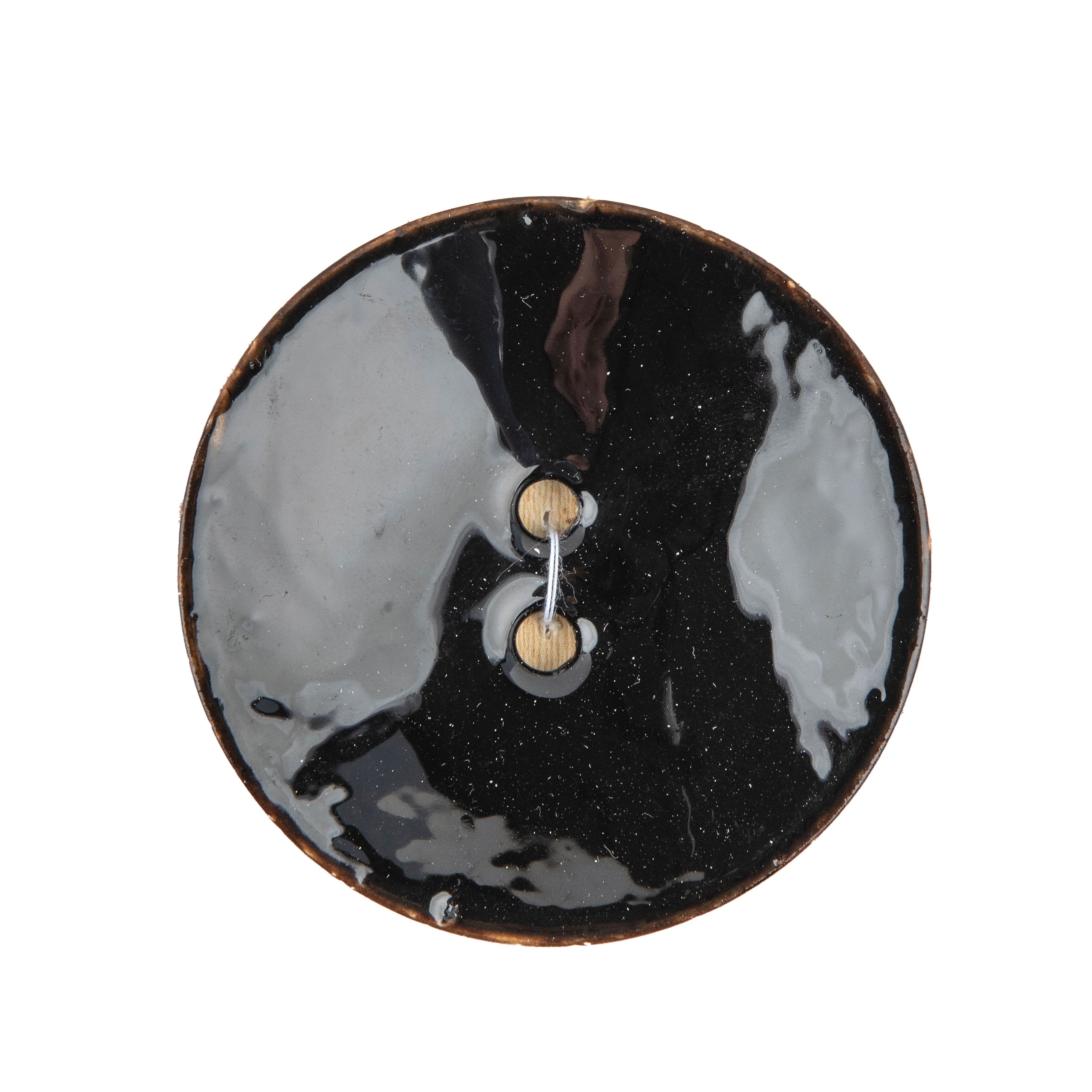 Organic Elements 2.5&#x22; Coconut Button with Epoxy Finish