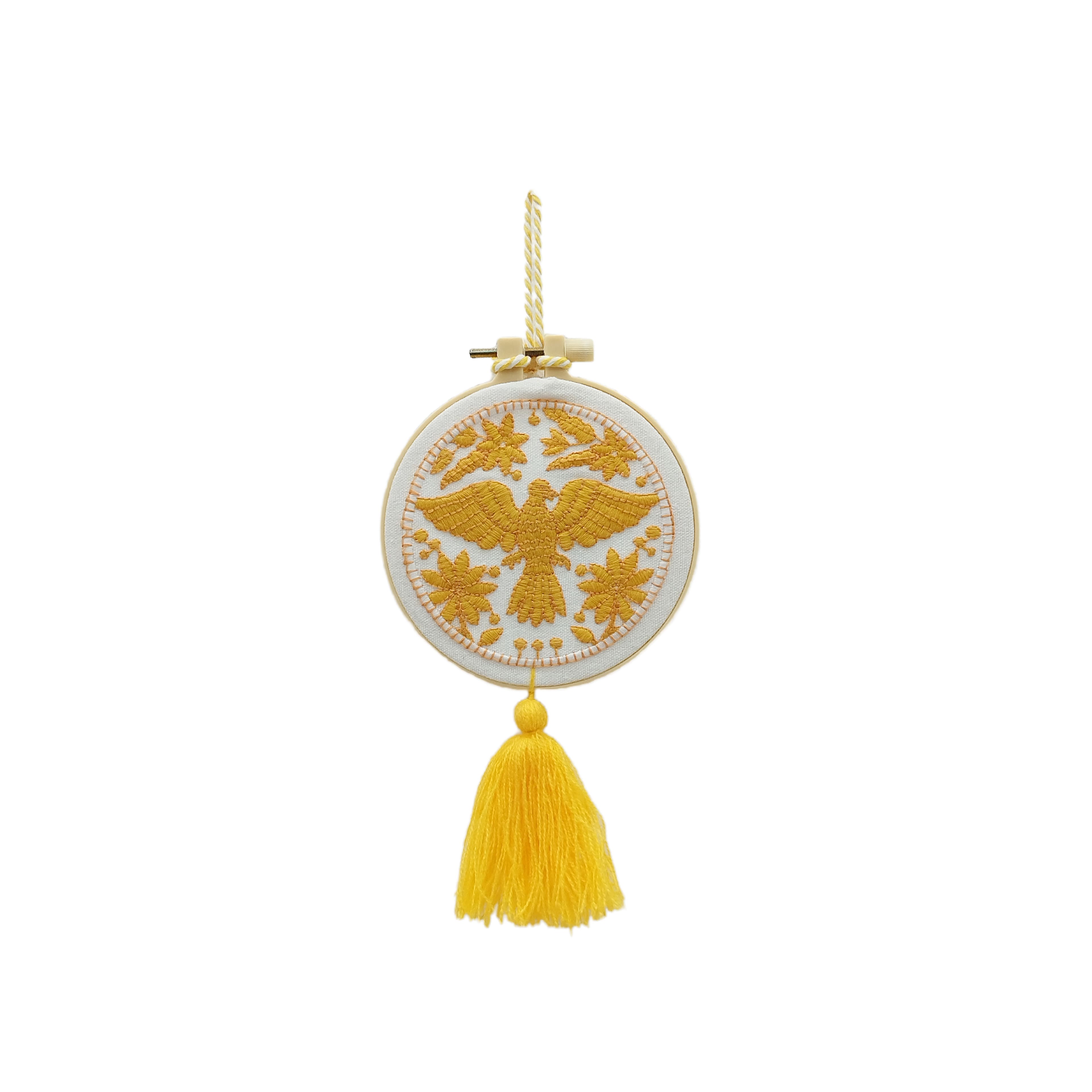 9&#x22; Yellow Eagle Ornament by Ashland&#xAE;