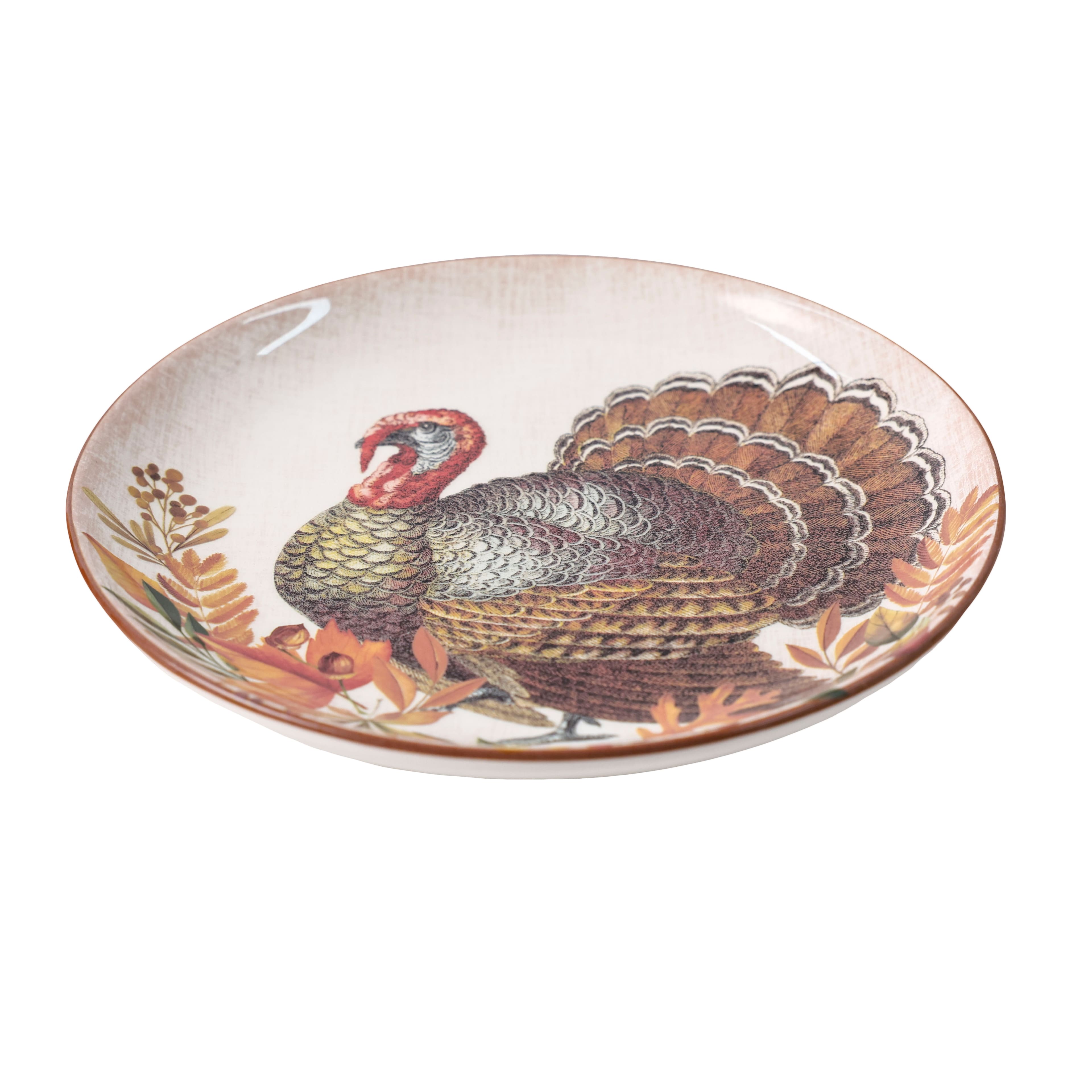 8.5" Turkey Ceramic Salad Plate by Ashland®