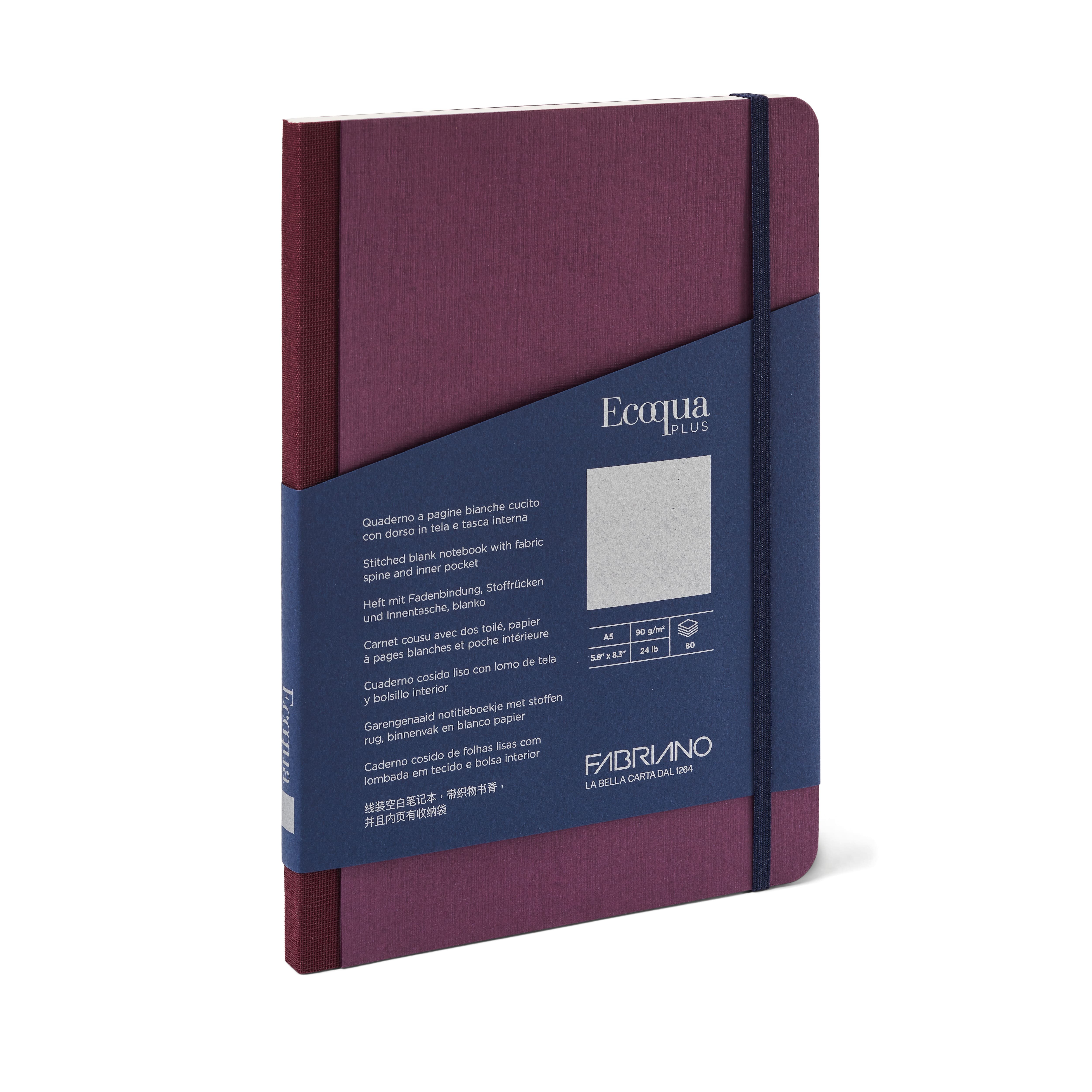 Fabriano&#xAE; Ecoqua Plus Fabric-Bound Blank Notebook