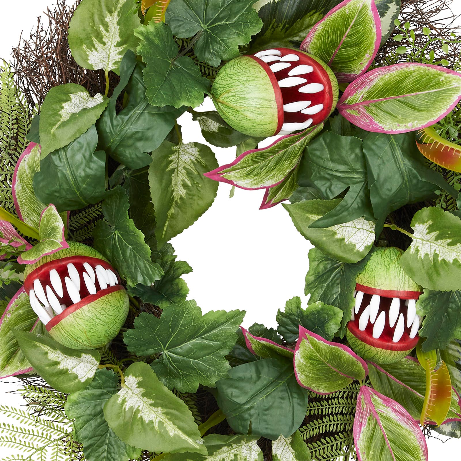 24&#x22; Green Venus Flytrap Wreath by Ashland&#xAE;