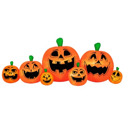 8ft. Inflatable Halloween Pumpkin Patch | Michaels
