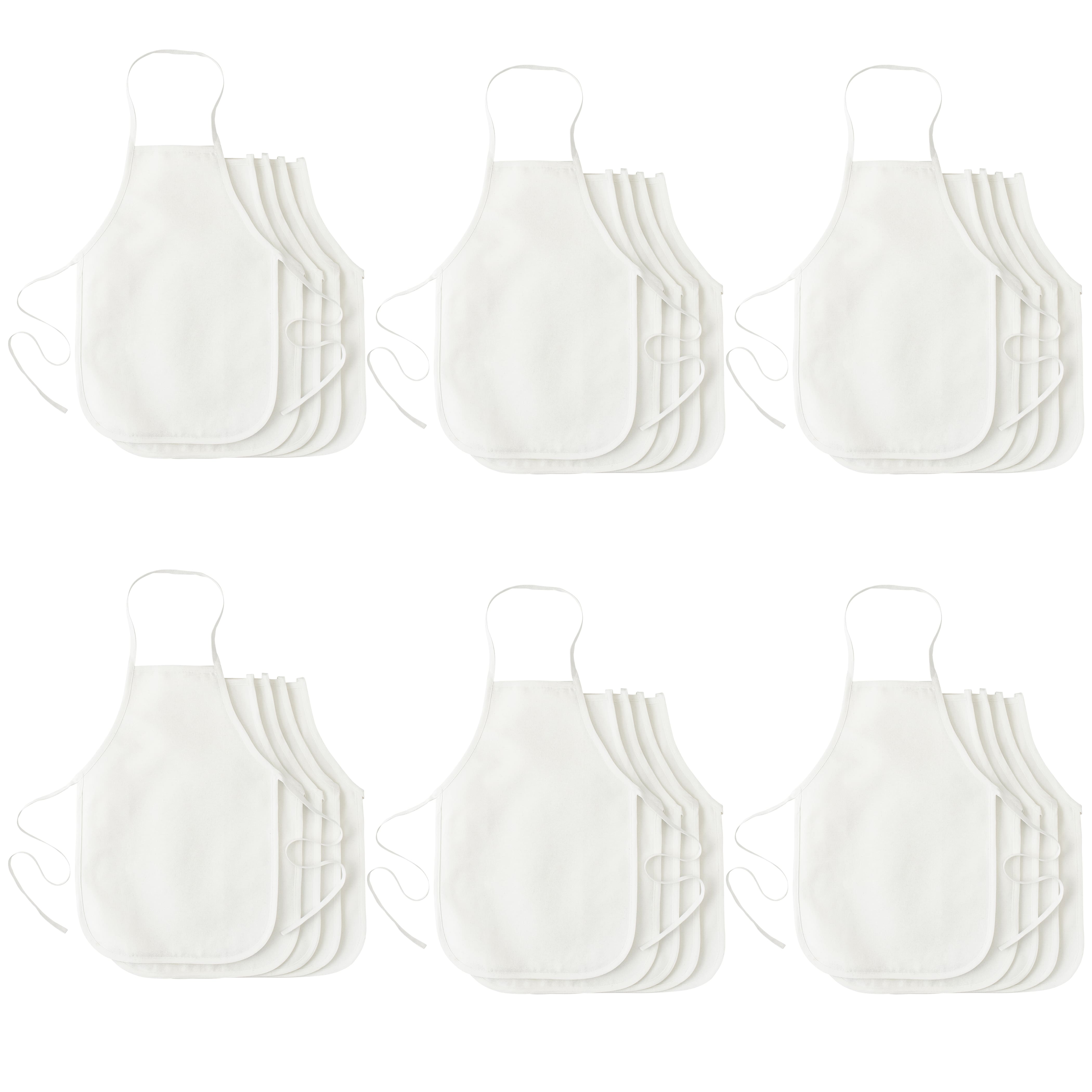 6 Packs: 5 ct. (30 total) Child Aprons by Make Market®