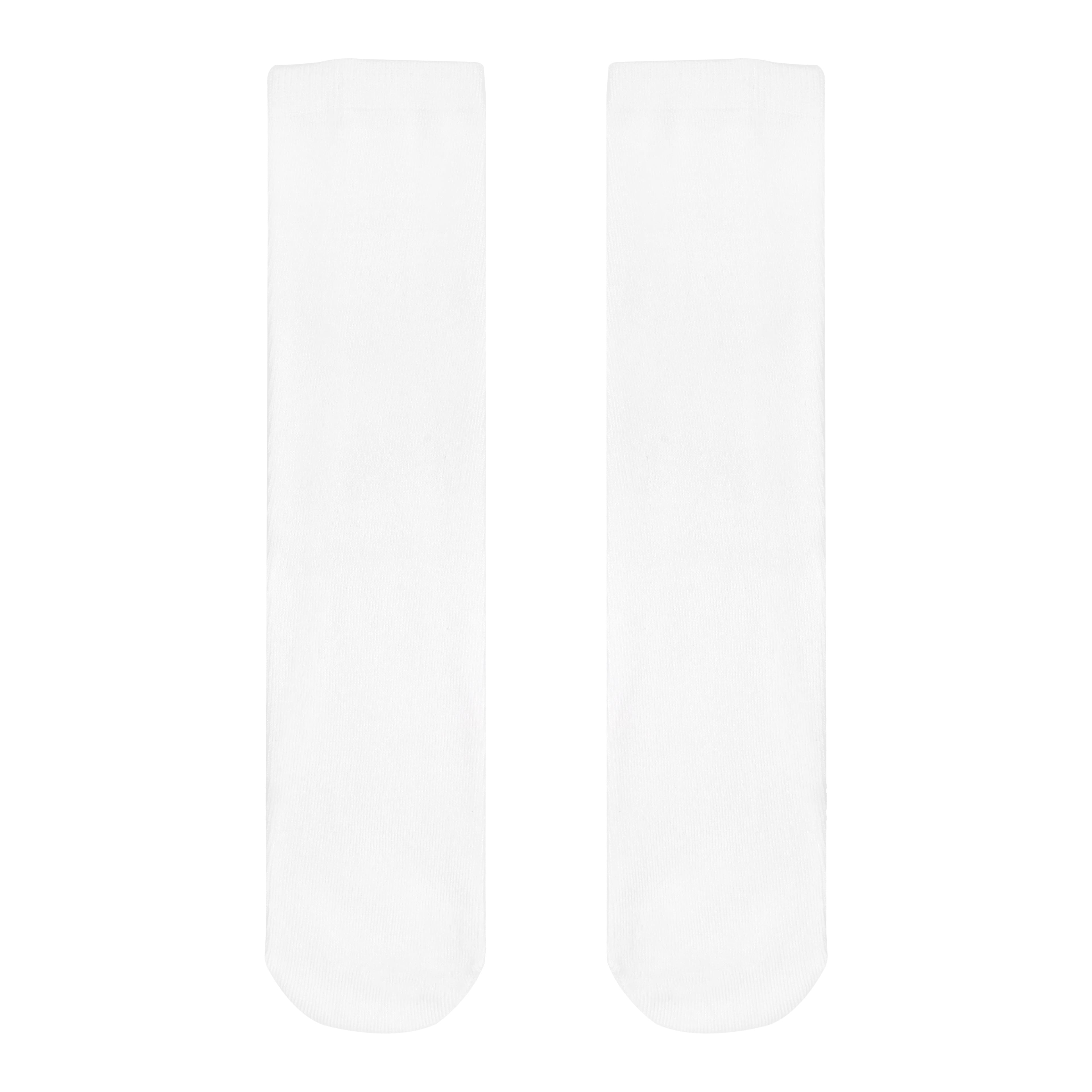 12 Pack: Sublimation Adult Tube Socks by Make Market®