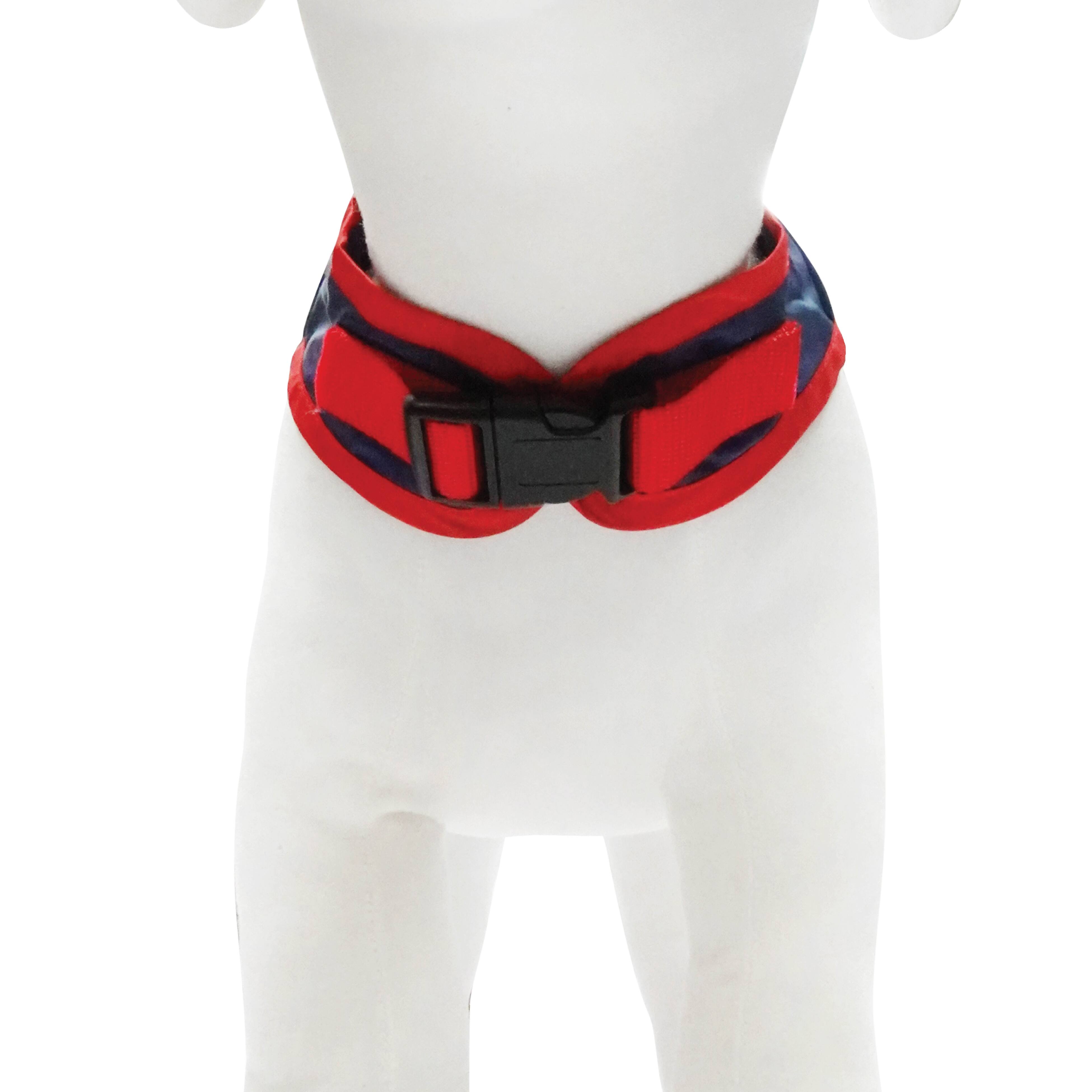 Best Furry Friends Red White & Cute Harness