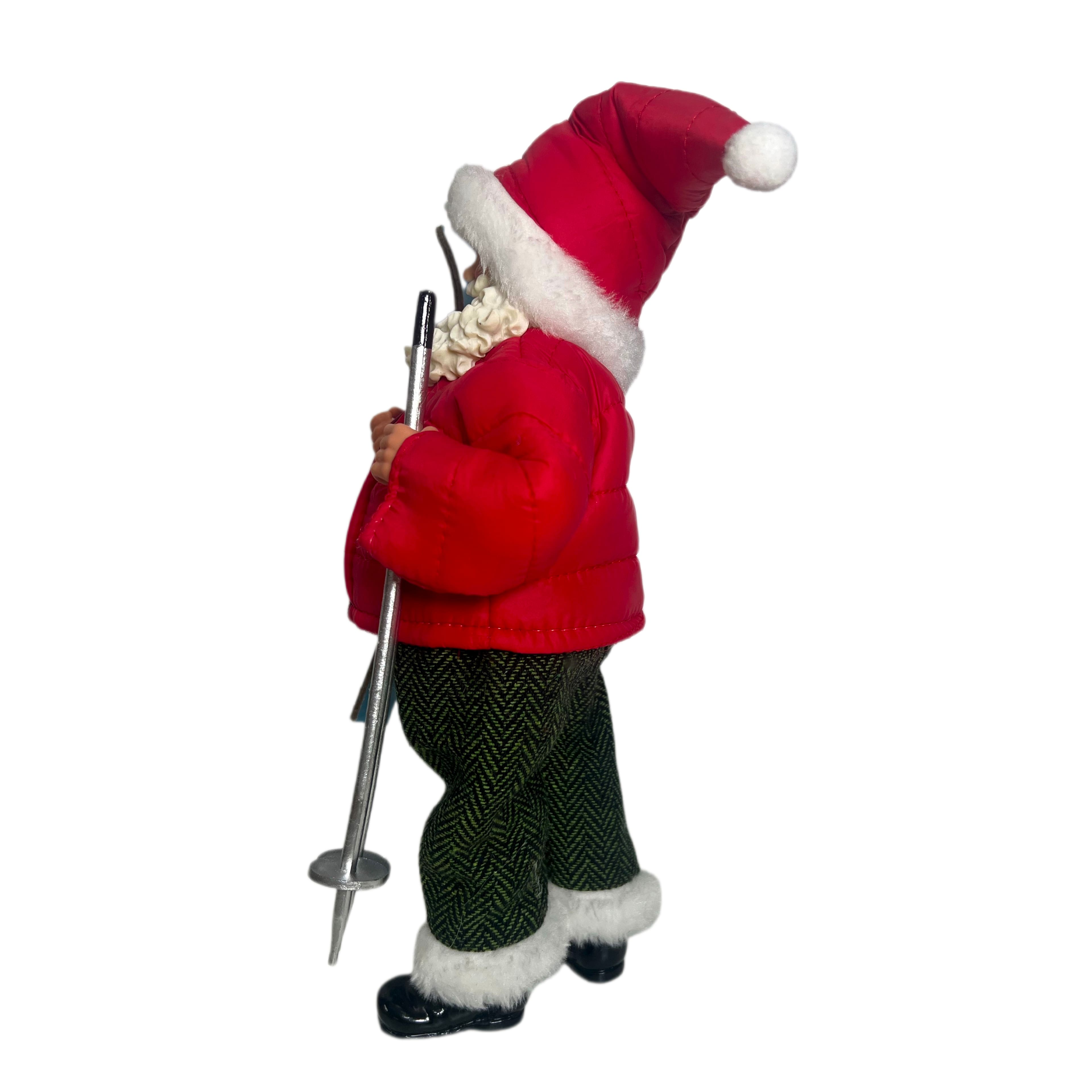 10.5&#x22; Santa with Skis by Ashland&#xAE;