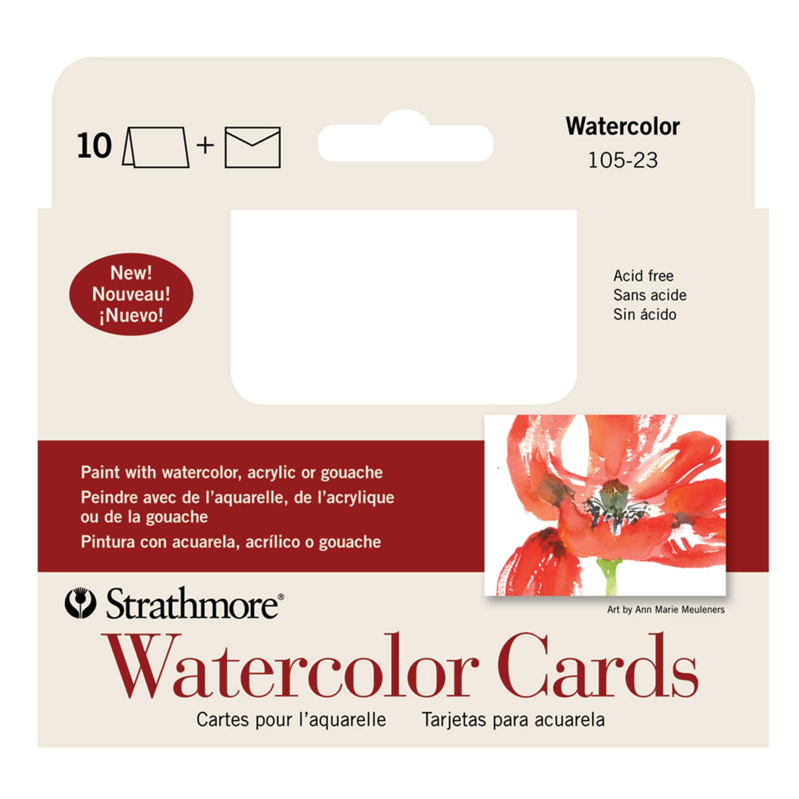 Strathmore Blank Watercolor Postcards - FLAX art & design
